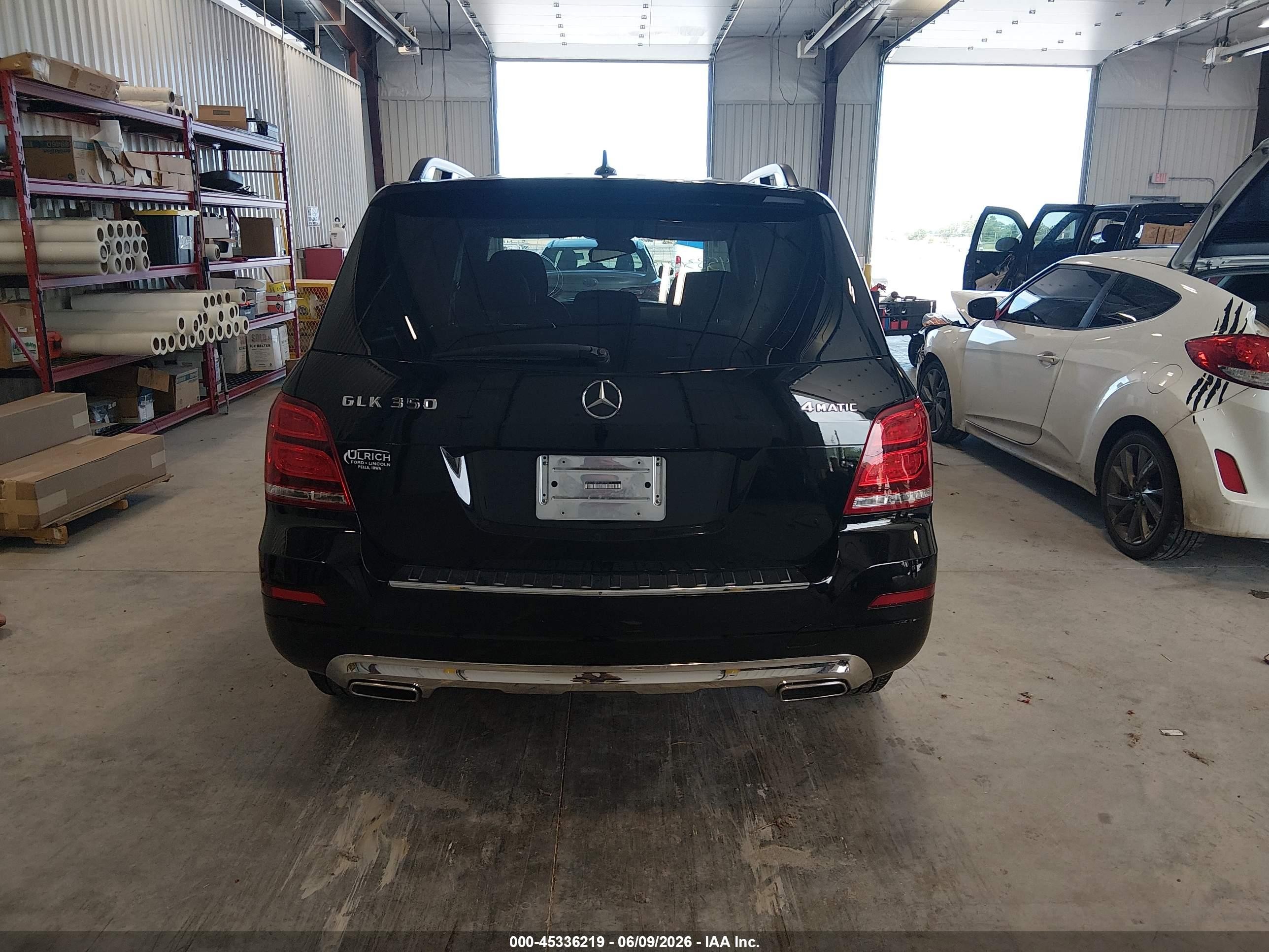 2015 Mercedes-benz Glk 350 4matic Black vin: WDCGG8JB1FG381750