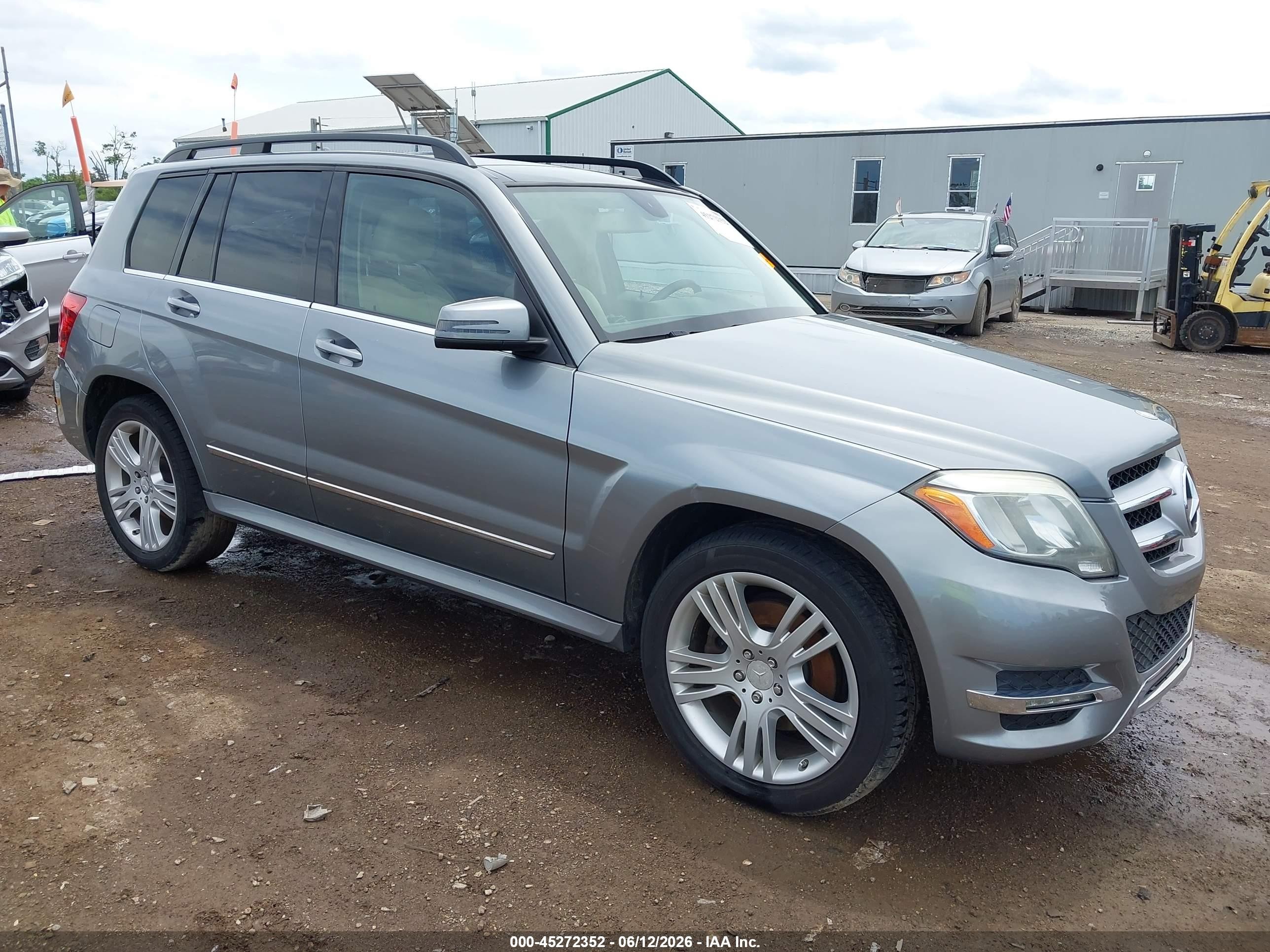 2015 Mercedes-benz Glk 350 4matic Gray vin: WDCGG8JB1FG383157