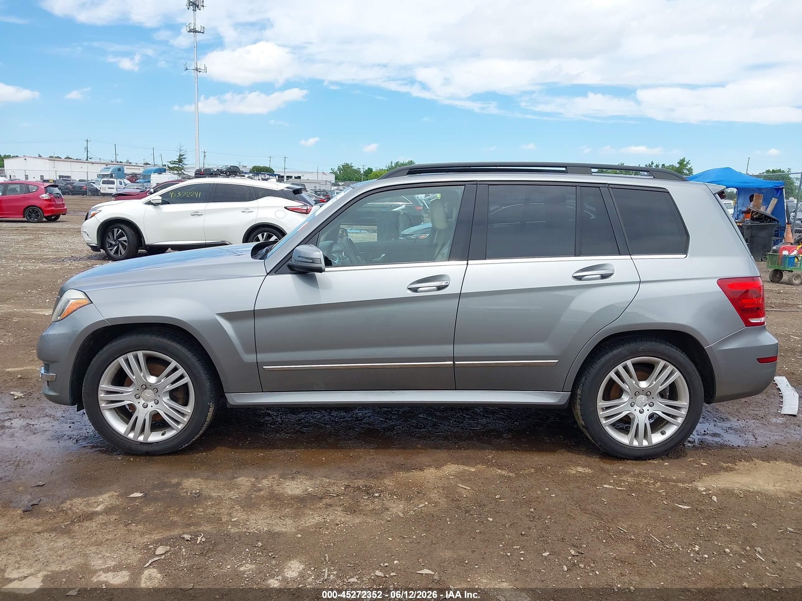 2015 Mercedes-benz Glk 350 4matic Gray vin: WDCGG8JB1FG383157