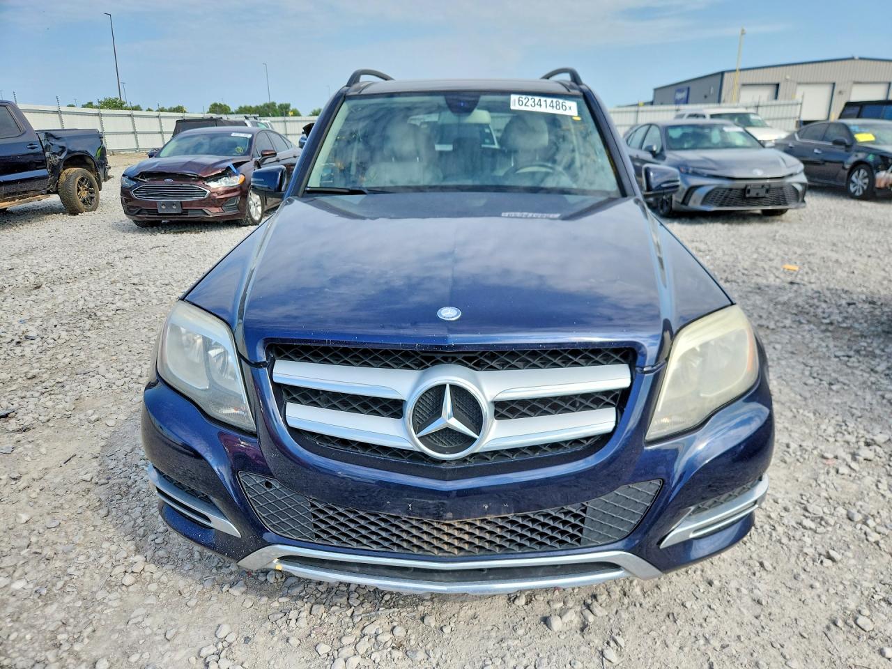 2015 Mercedes-benz Glk 350 4matic Blue vin: WDCGG8JB1FG391520