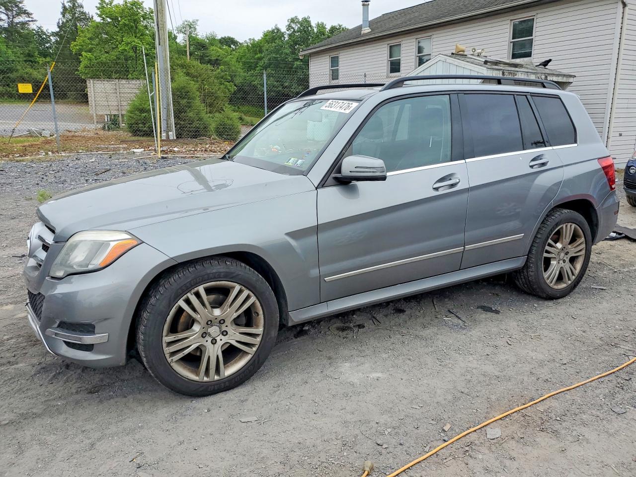 2015 Mercedes-benz Glk 350 4matic Silver vin: WDCGG8JB1FG415556