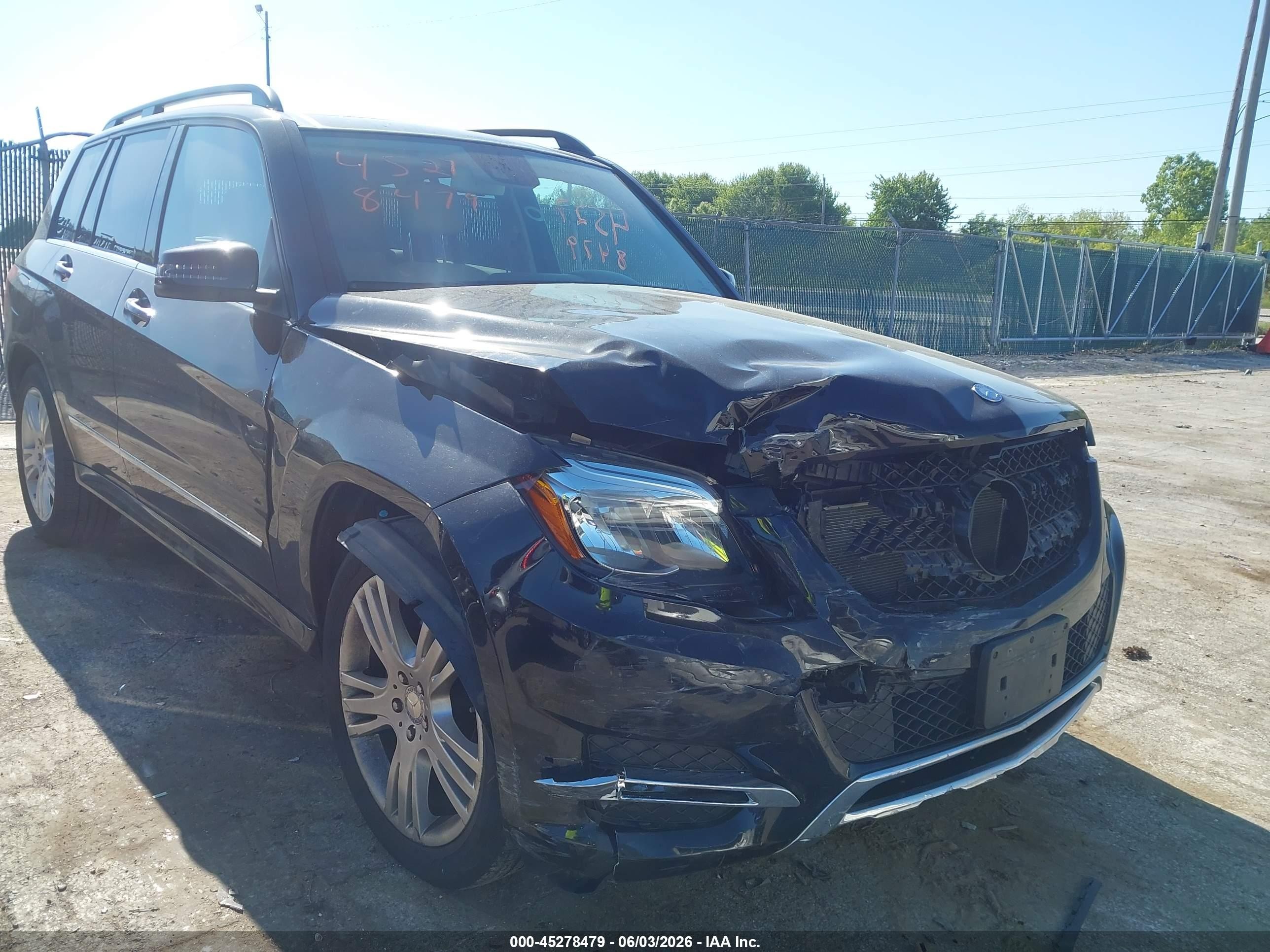 2015 Mercedes-benz Glk 350 4matic Black vin: WDCGG8JB1FG425844