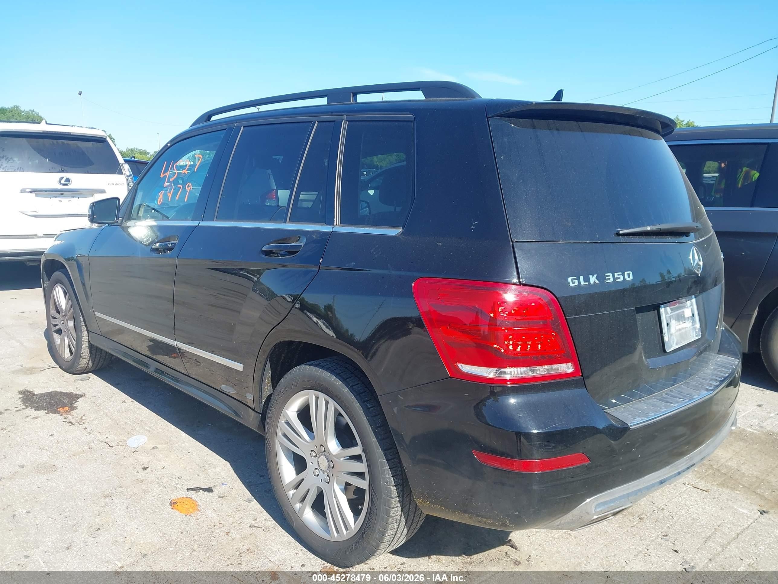 2015 Mercedes-benz Glk 350 4matic Black vin: WDCGG8JB1FG425844