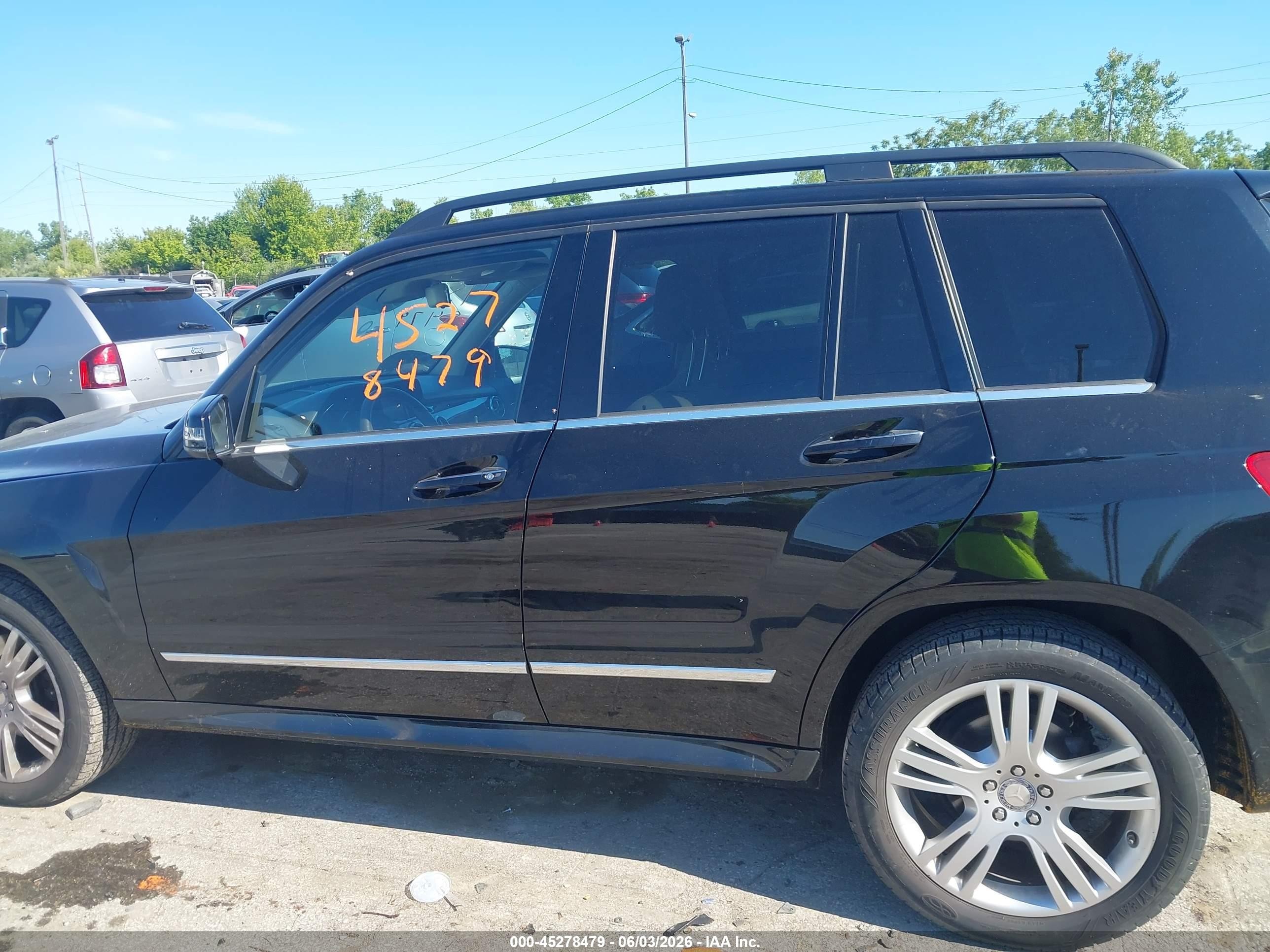 2015 Mercedes-benz Glk 350 4matic Black vin: WDCGG8JB1FG425844