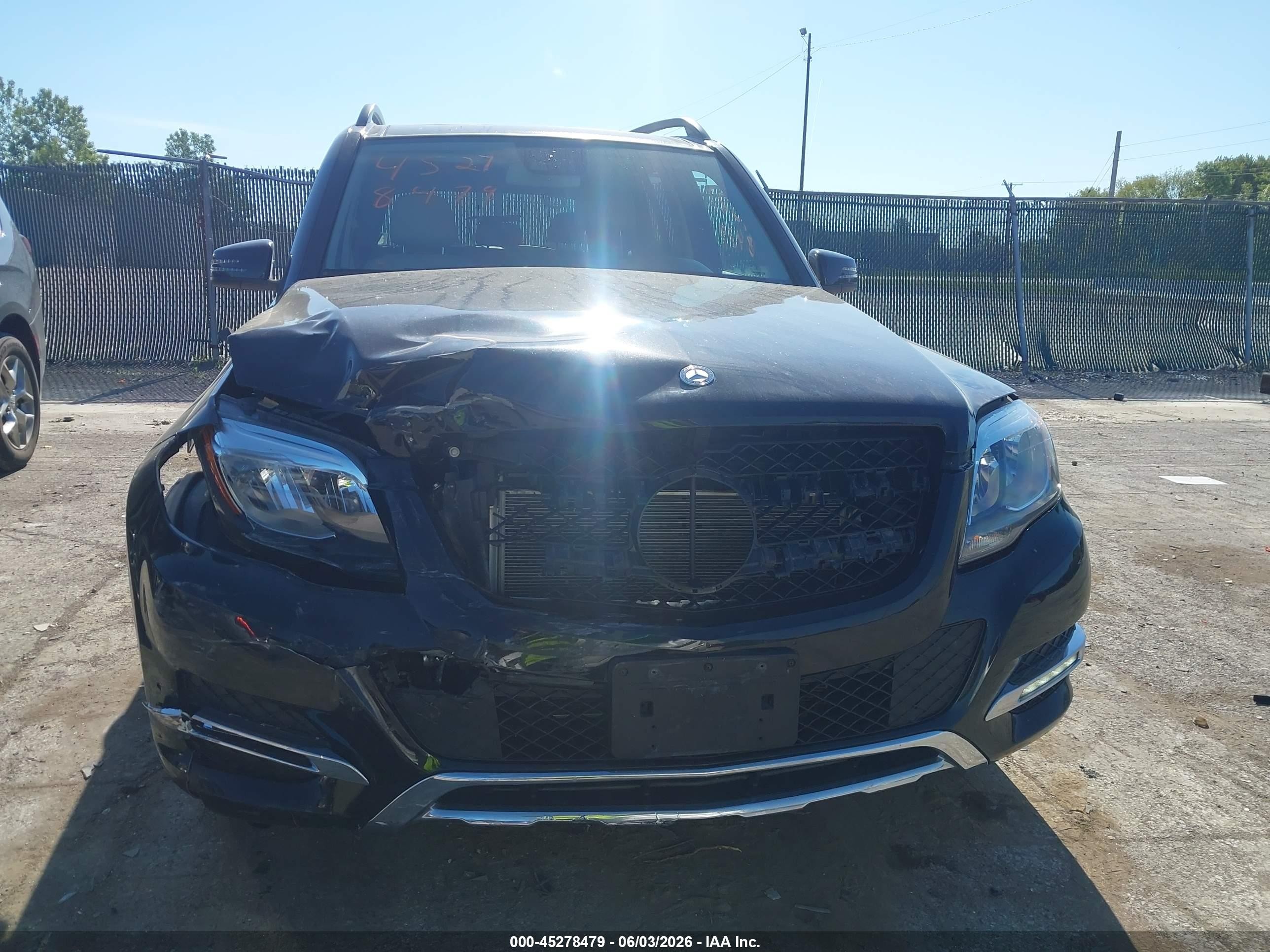 2015 Mercedes-benz Glk 350 4matic Black vin: WDCGG8JB1FG425844