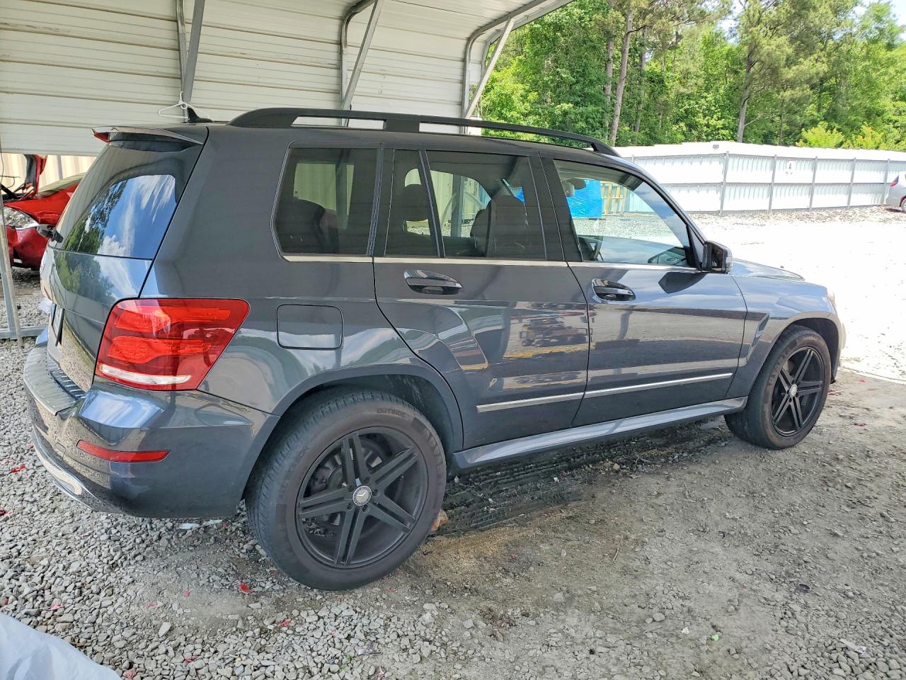 2015 Mercedes-benz Glk 350 4matic Charcoal vin: WDCGG8JB1FG429778