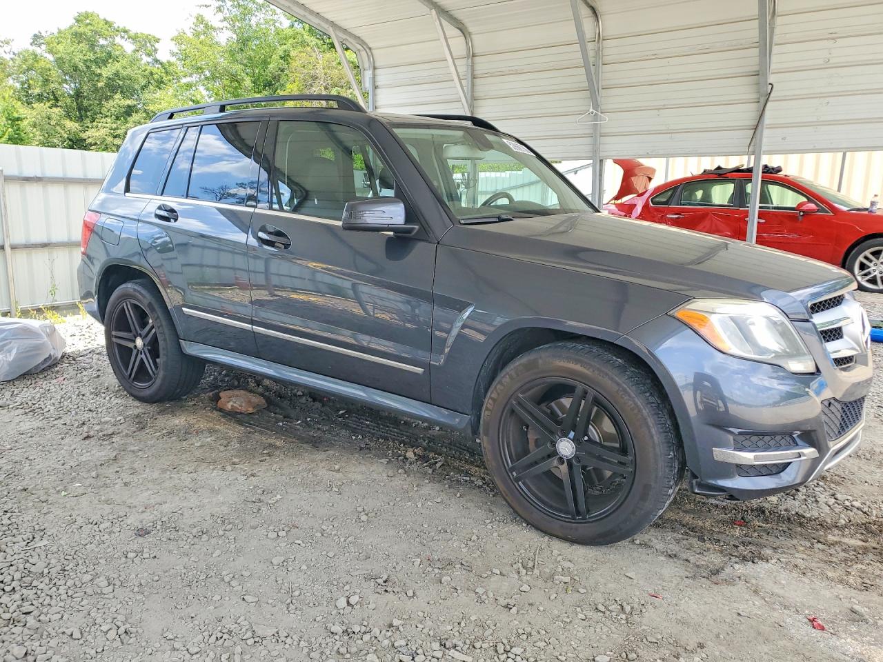 2015 Mercedes-benz Glk 350 4matic Charcoal vin: WDCGG8JB1FG429778