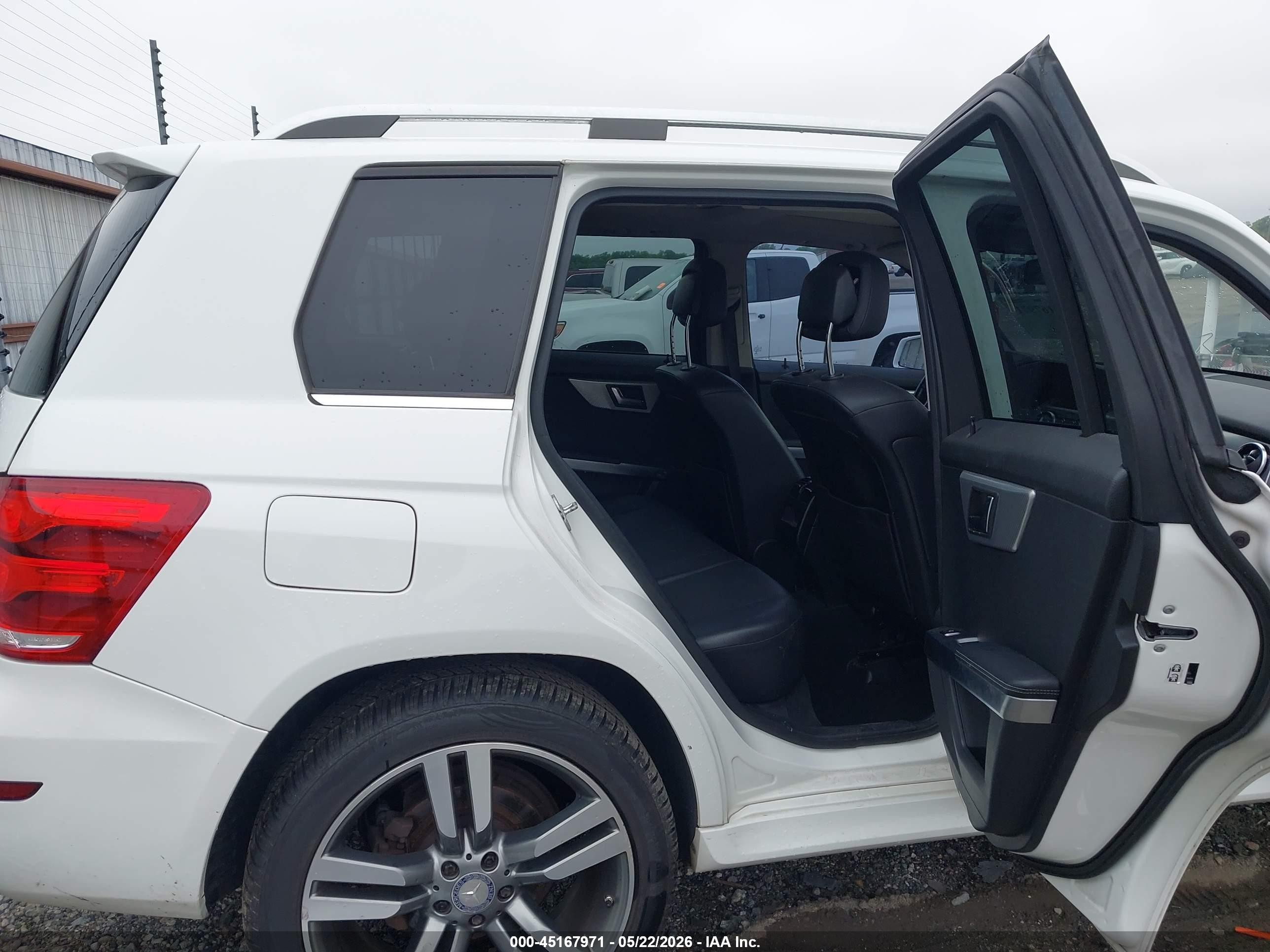 2015 Mercedes-benz Glk 350 4matic White vin: WDCGG8JB1FG431272