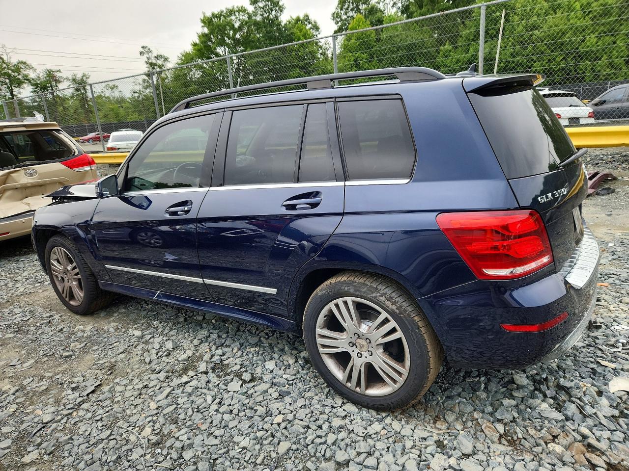 2015 Mercedes-benz Glk 350 4matic Blue vin: WDCGG8JB1FG431675