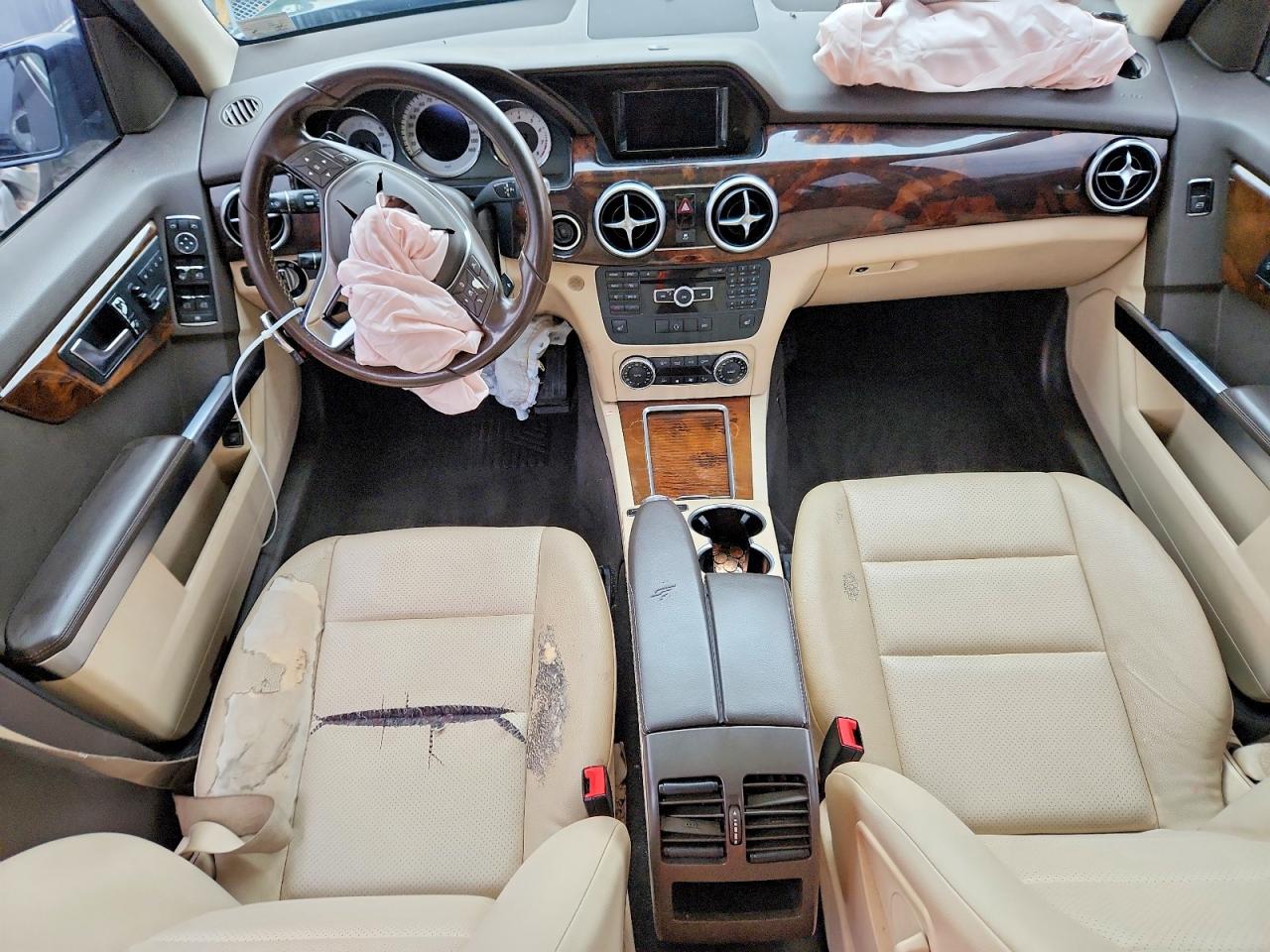 2015 Mercedes-benz Glk 350 4matic Blue vin: WDCGG8JB1FG431675