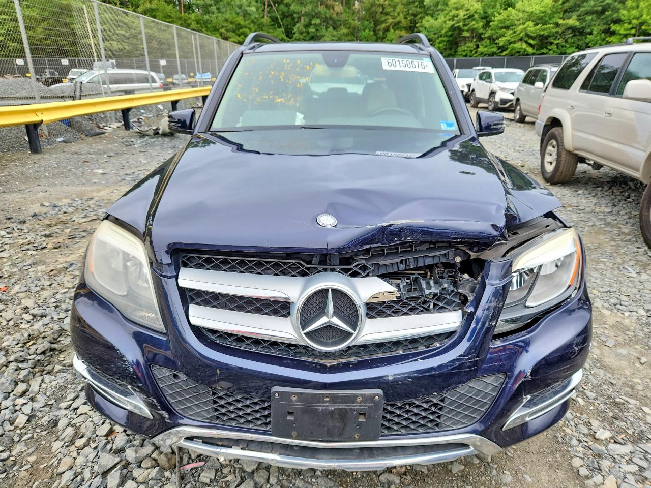 2015 Mercedes-benz Glk 350 4matic Blue vin: WDCGG8JB1FG431675
