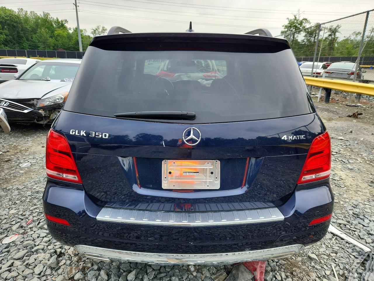 2015 Mercedes-benz Glk 350 4matic Blue vin: WDCGG8JB1FG431675