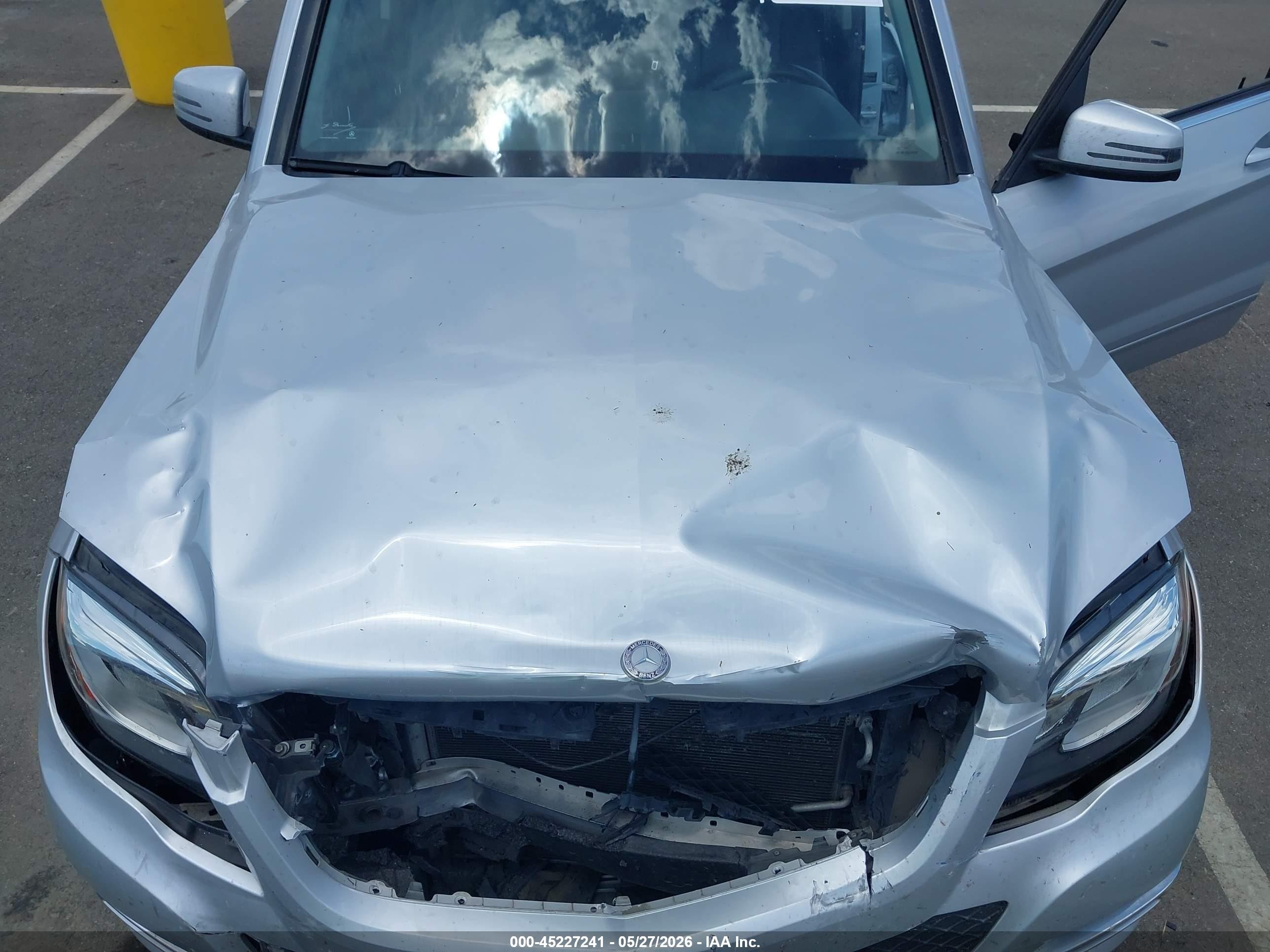 2013 Mercedes-benz Glk 350 4matic Silver vin: WDCGG8JB2DF996861