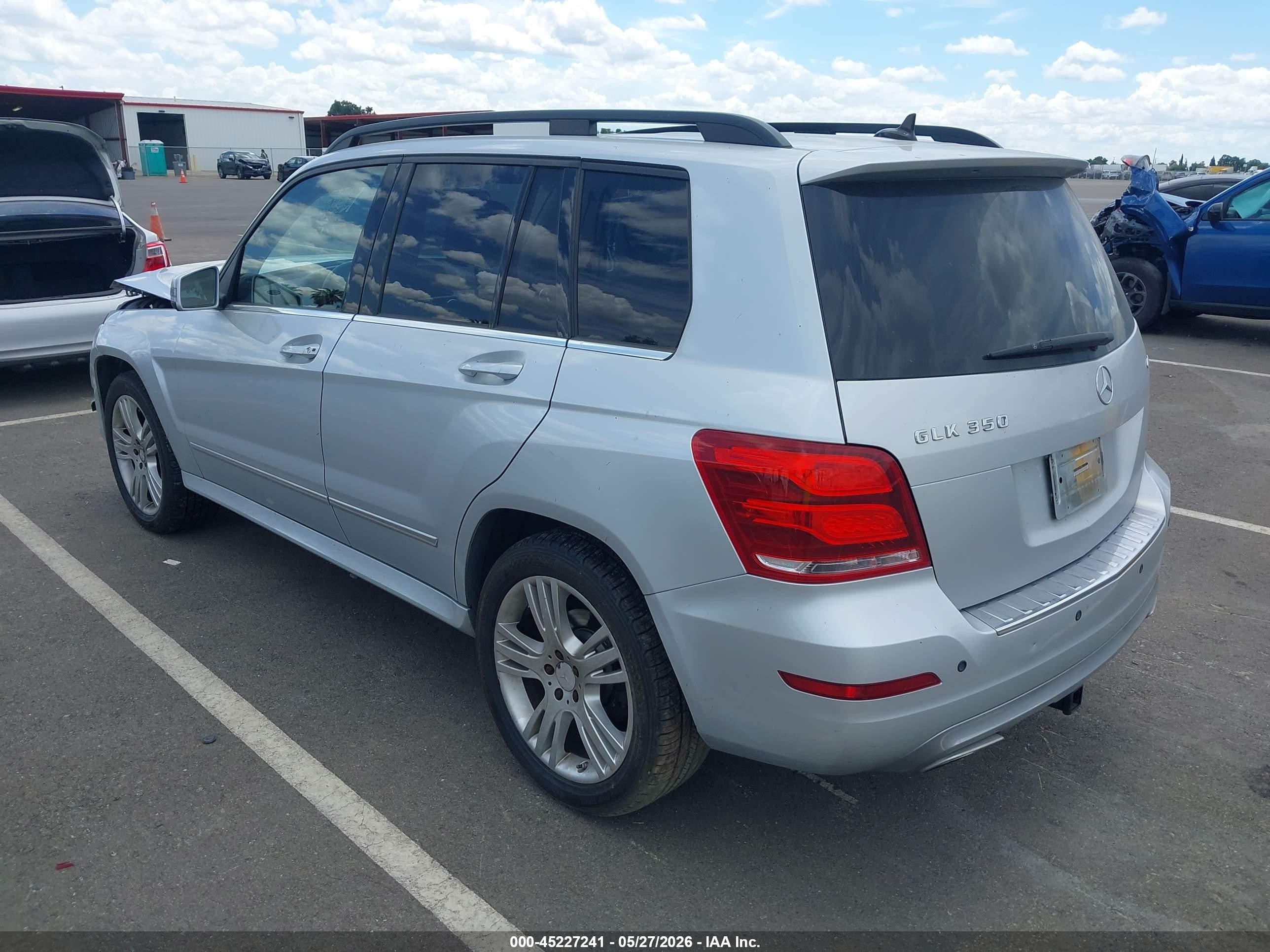 2013 Mercedes-benz Glk 350 4matic Silver vin: WDCGG8JB2DF996861