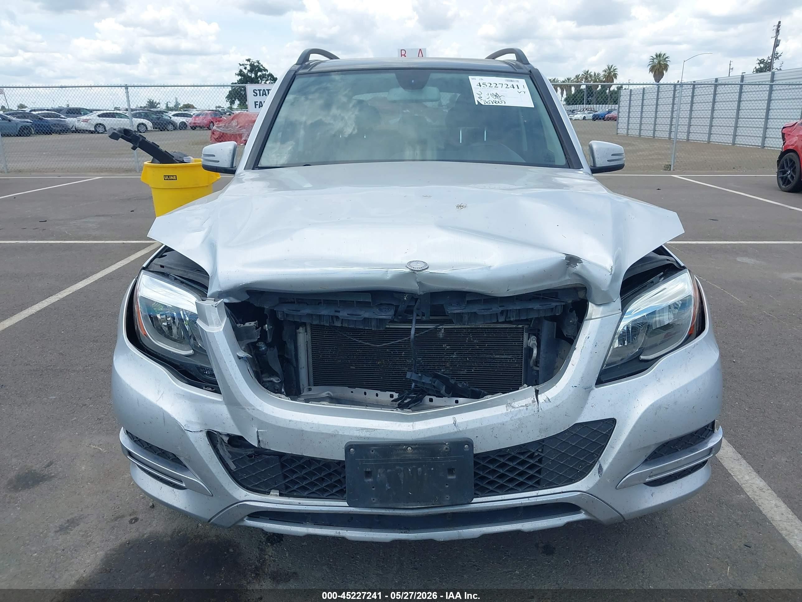 2013 Mercedes-benz Glk 350 4matic Silver vin: WDCGG8JB2DF996861