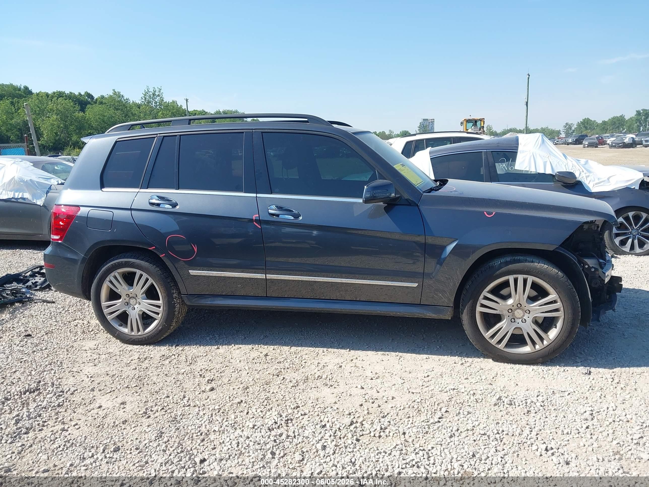 2013 Mercedes-benz Glk 350 4matic Green vin: WDCGG8JB2DG068803