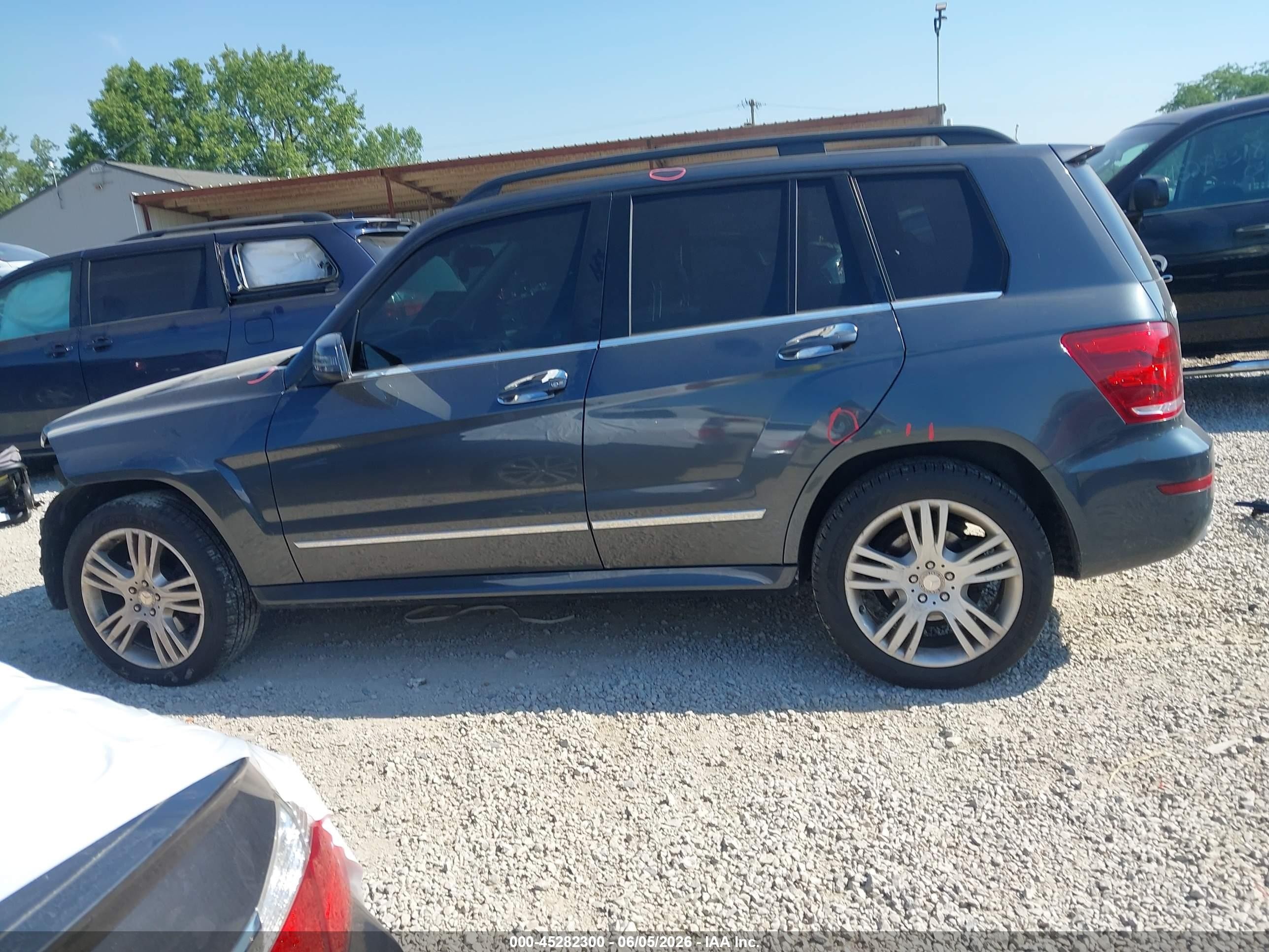 2013 Mercedes-benz Glk 350 4matic Green vin: WDCGG8JB2DG068803