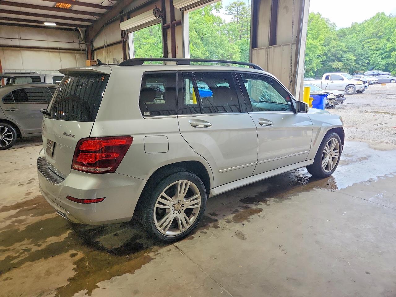 2013 Mercedes-benz Glk 350 4matic Silver vin: WDCGG8JB2DG072088