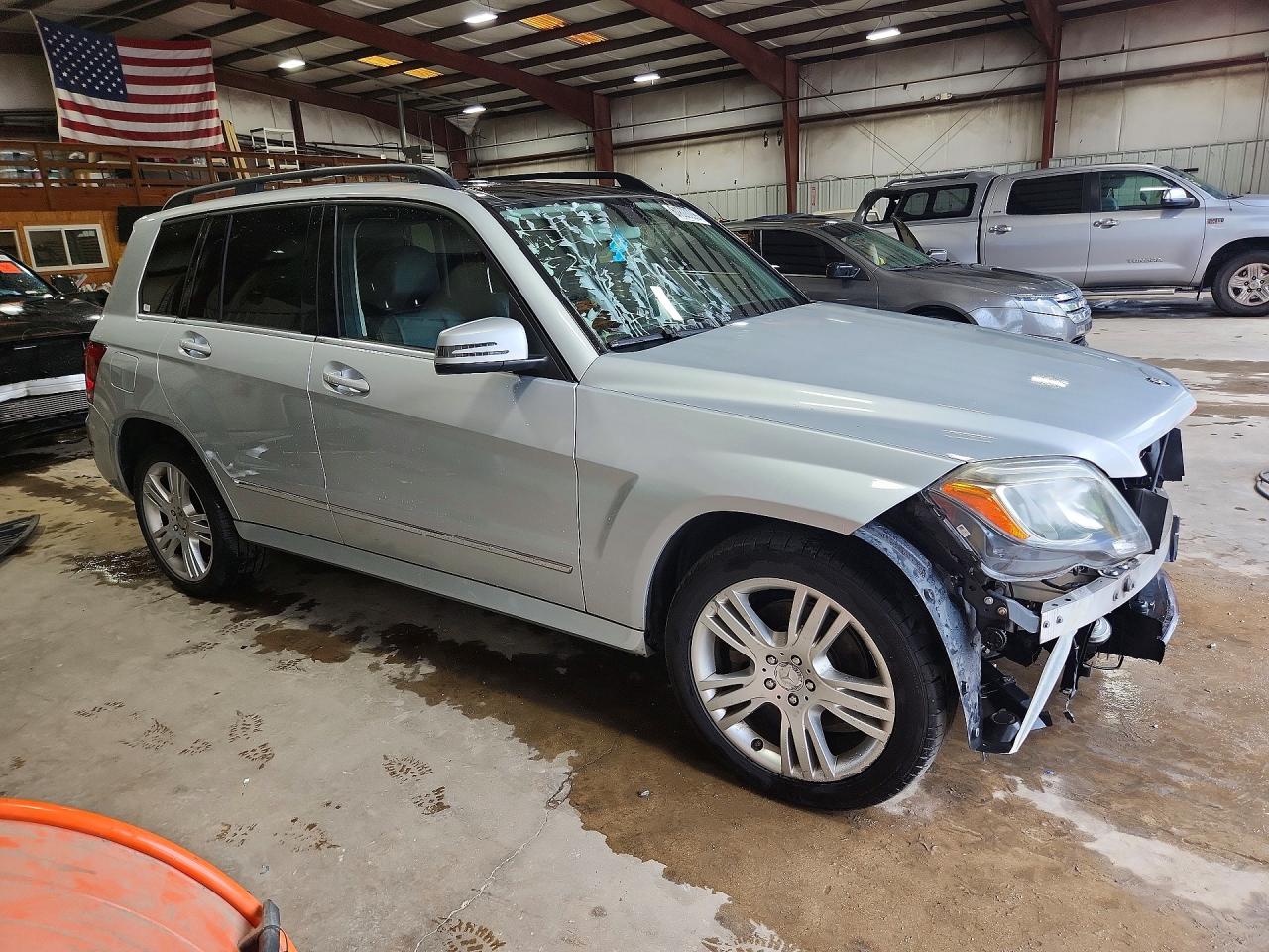 2013 Mercedes-benz Glk 350 4matic Silver vin: WDCGG8JB2DG072088