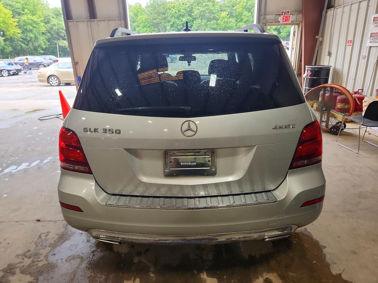 2013 Mercedes-benz Glk 350 4matic Silver vin: WDCGG8JB2DG072088