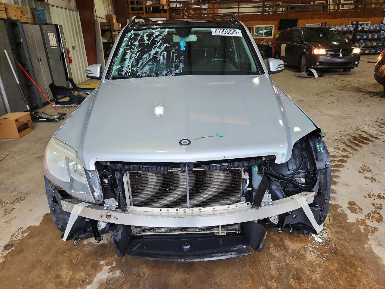 2013 Mercedes-benz Glk 350 4matic Silver vin: WDCGG8JB2DG072088