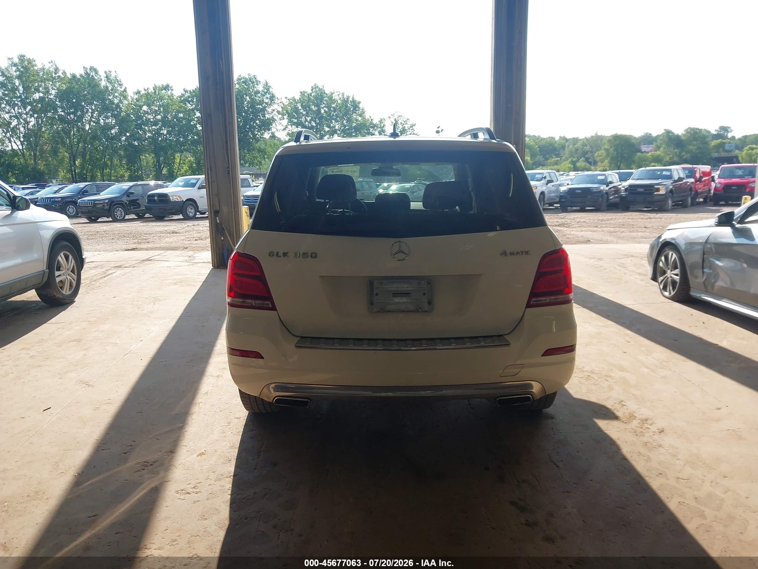 2013 Mercedes-benz Glk 350 4matic White vin: WDCGG8JB2DG075945