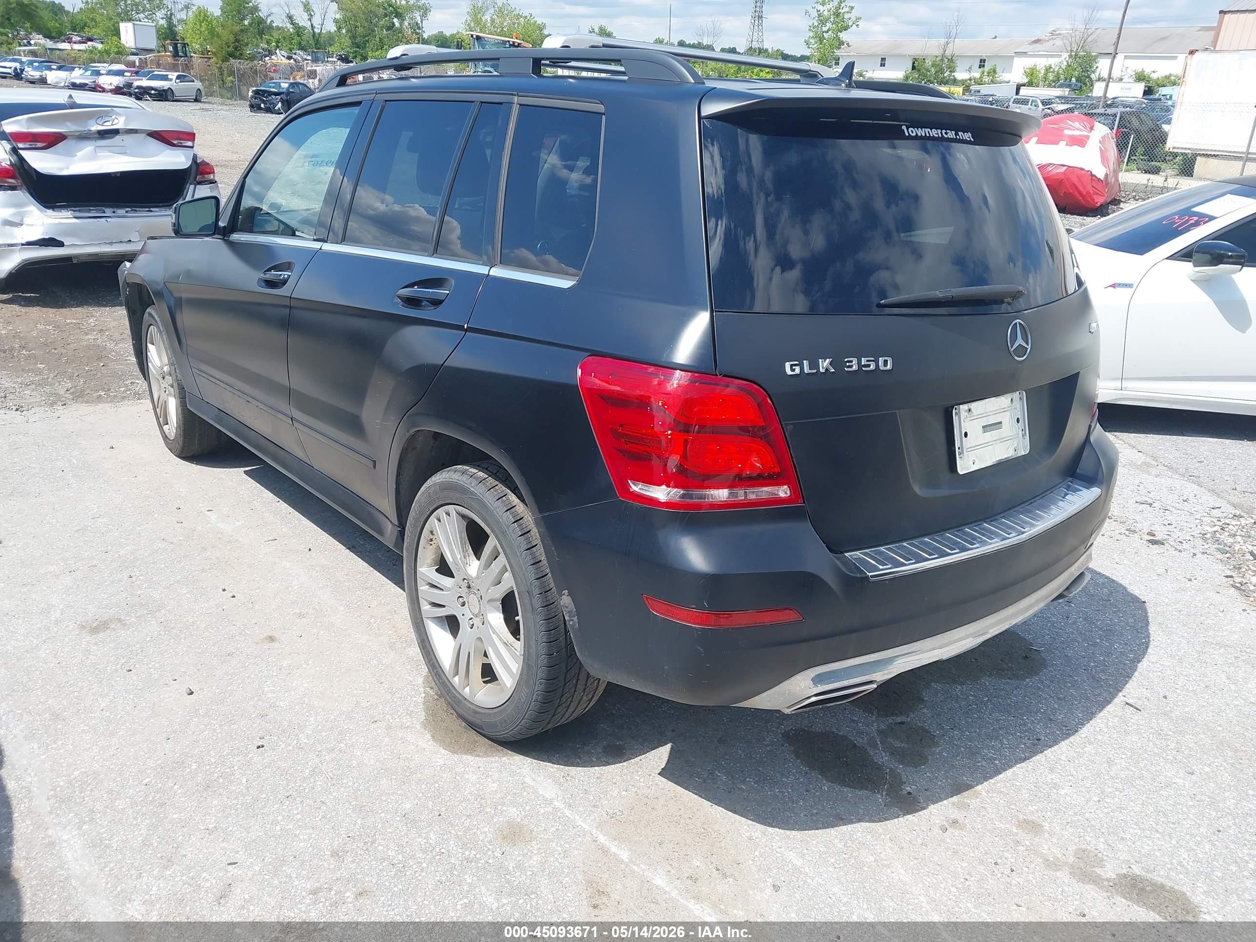 2013 Mercedes-benz Glk 350 4matic Black vin: WDCGG8JB2DG084192