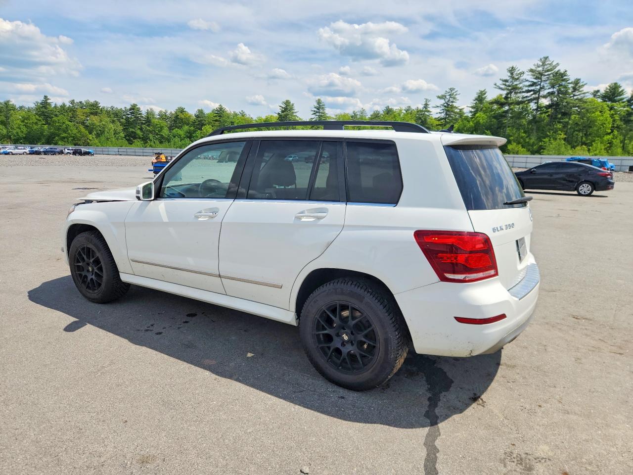 2013 Mercedes-benz Glk 350 4matic White vin: WDCGG8JB2DG084256