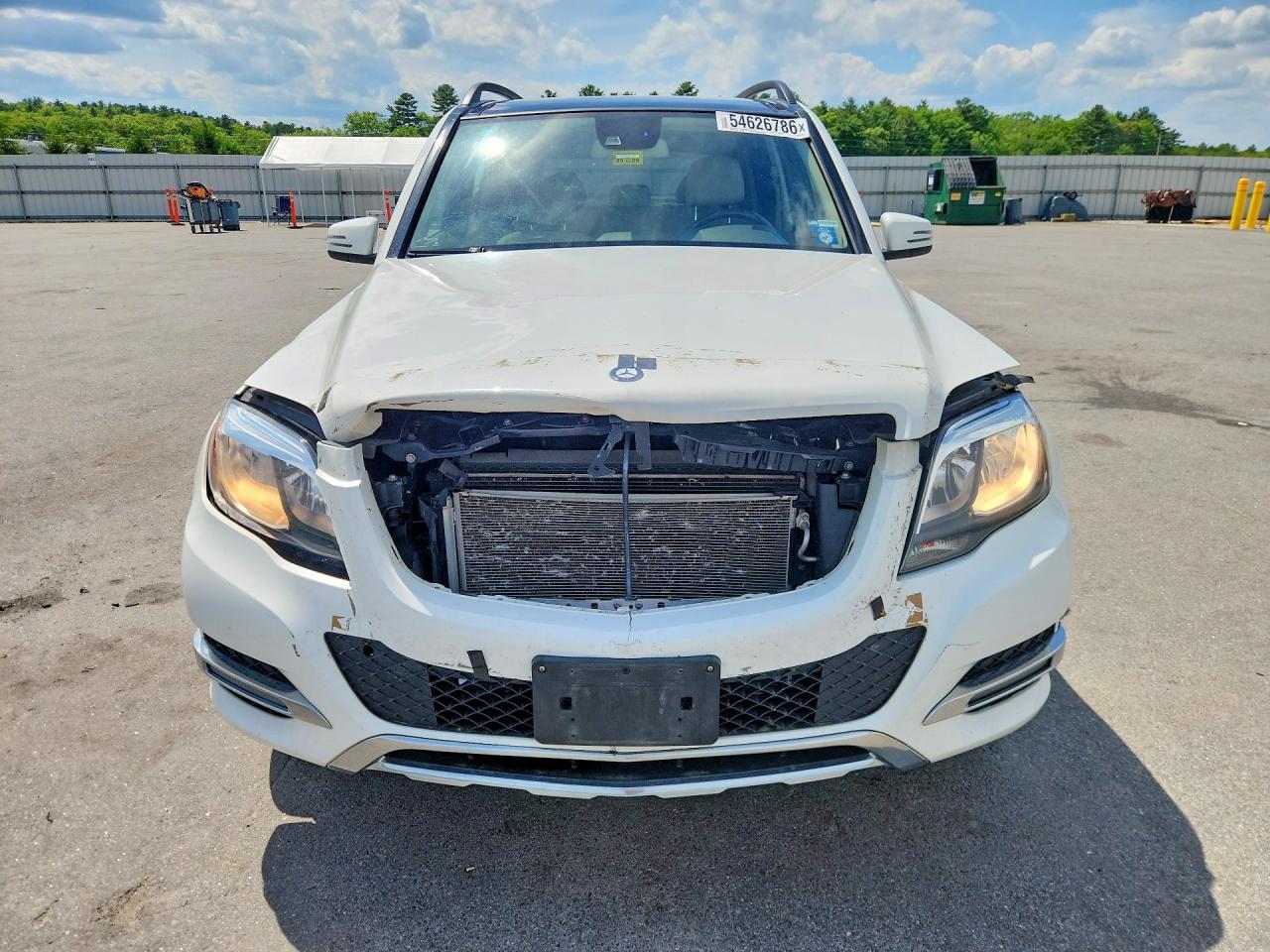 2013 Mercedes-benz Glk 350 4matic White vin: WDCGG8JB2DG084256