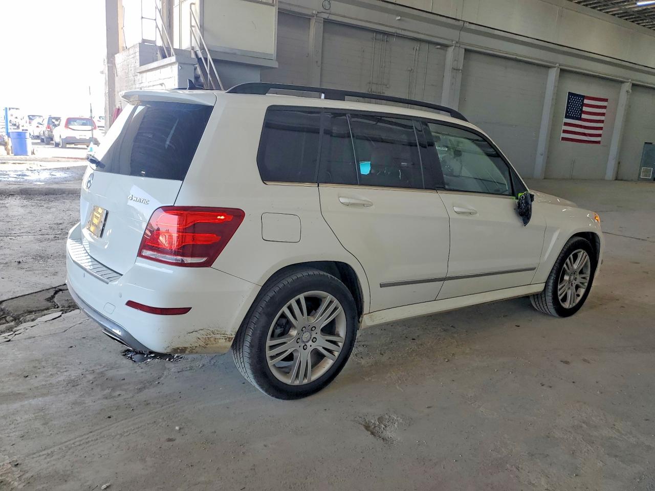 2014 Mercedes-benz Glk 350 4matic White vin: WDCGG8JB2EG179644