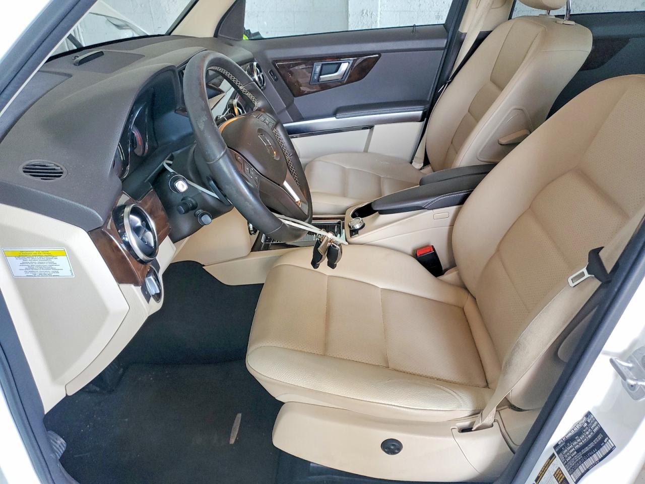 2014 Mercedes-benz Glk 350 4matic White vin: WDCGG8JB2EG179644