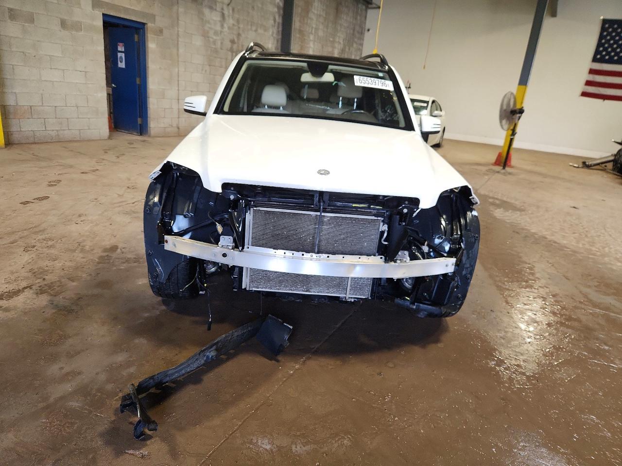 2014 Mercedes-benz Glk 350 4matic Белый vin: WDCGG8JB2EG196329