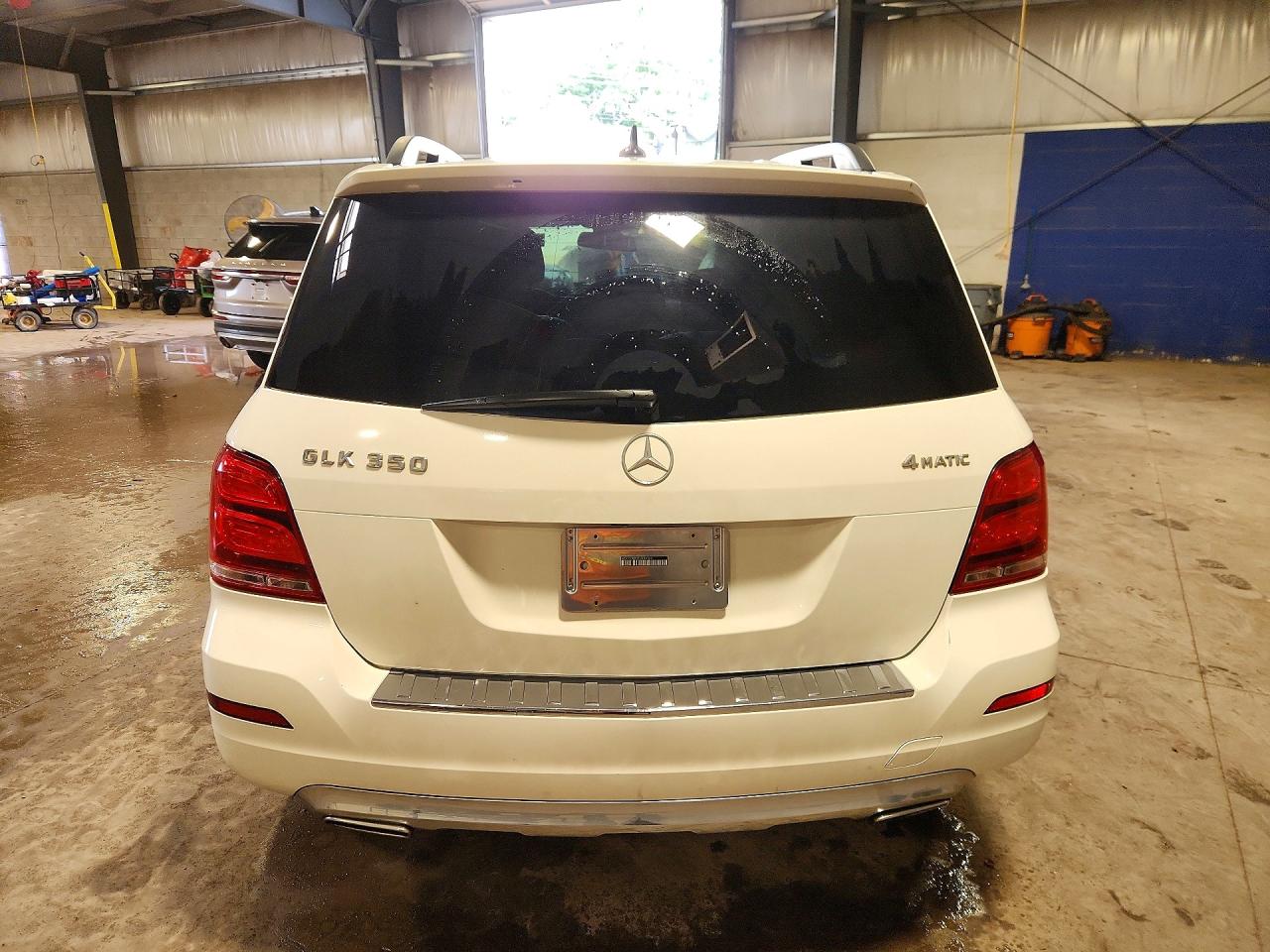 2014 Mercedes-benz Glk 350 4matic Белый vin: WDCGG8JB2EG196329
