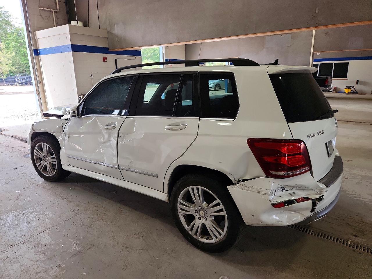 2014 Mercedes-benz Glk 350 4matic White vin: WDCGG8JB2EG310135