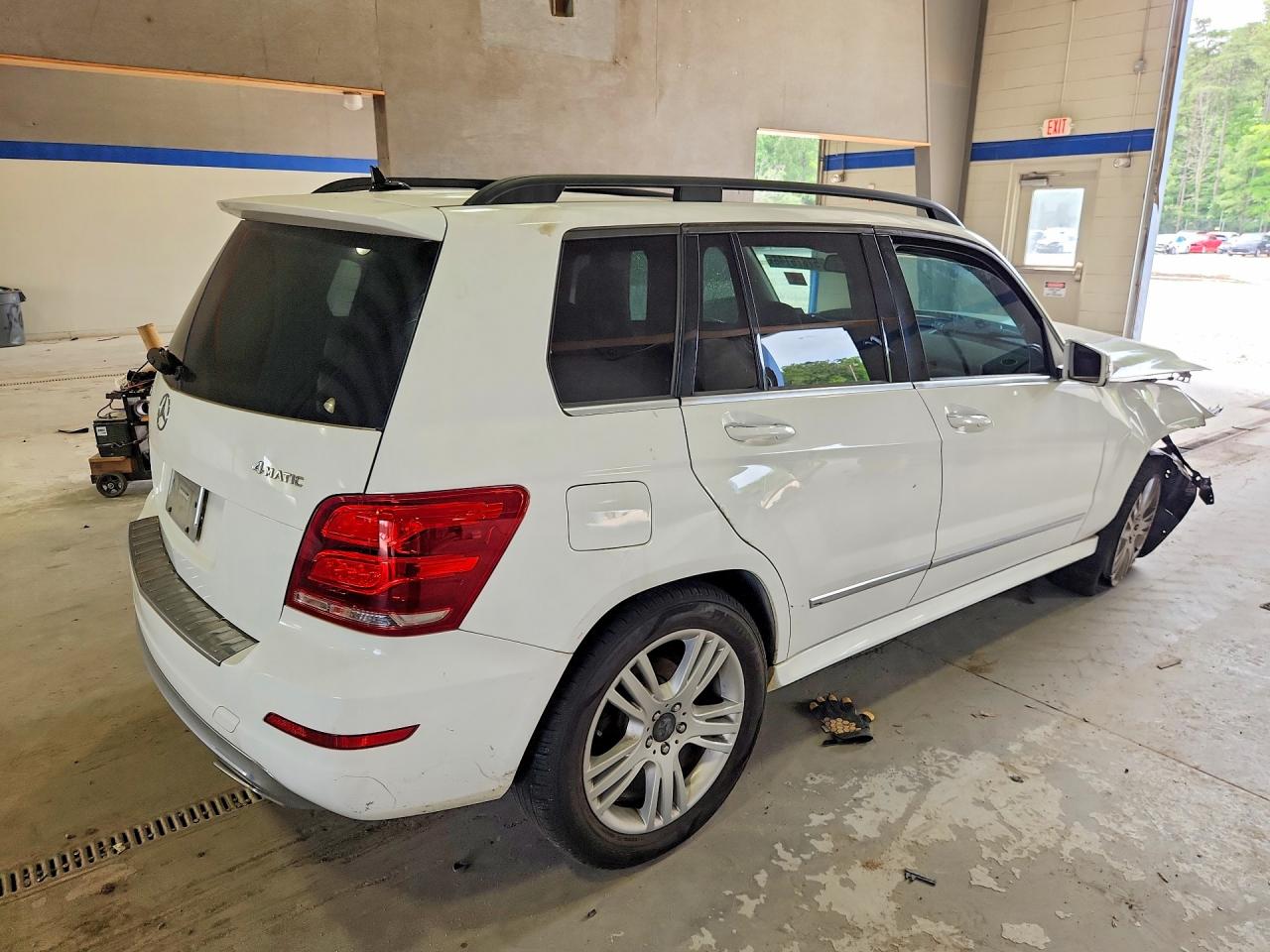 2014 Mercedes-benz Glk 350 4matic White vin: WDCGG8JB2EG310135