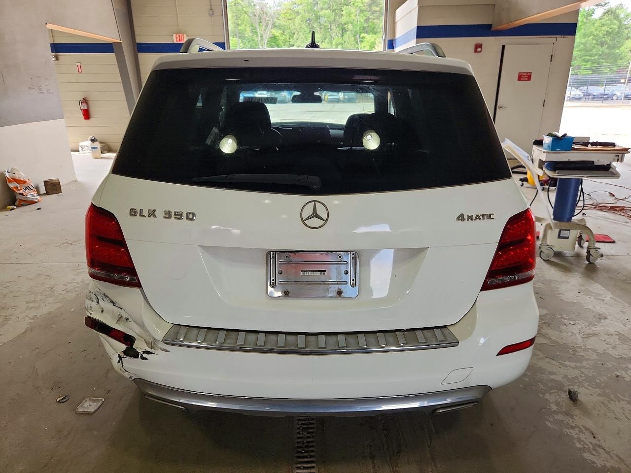 2014 Mercedes-benz Glk 350 4matic White vin: WDCGG8JB2EG310135