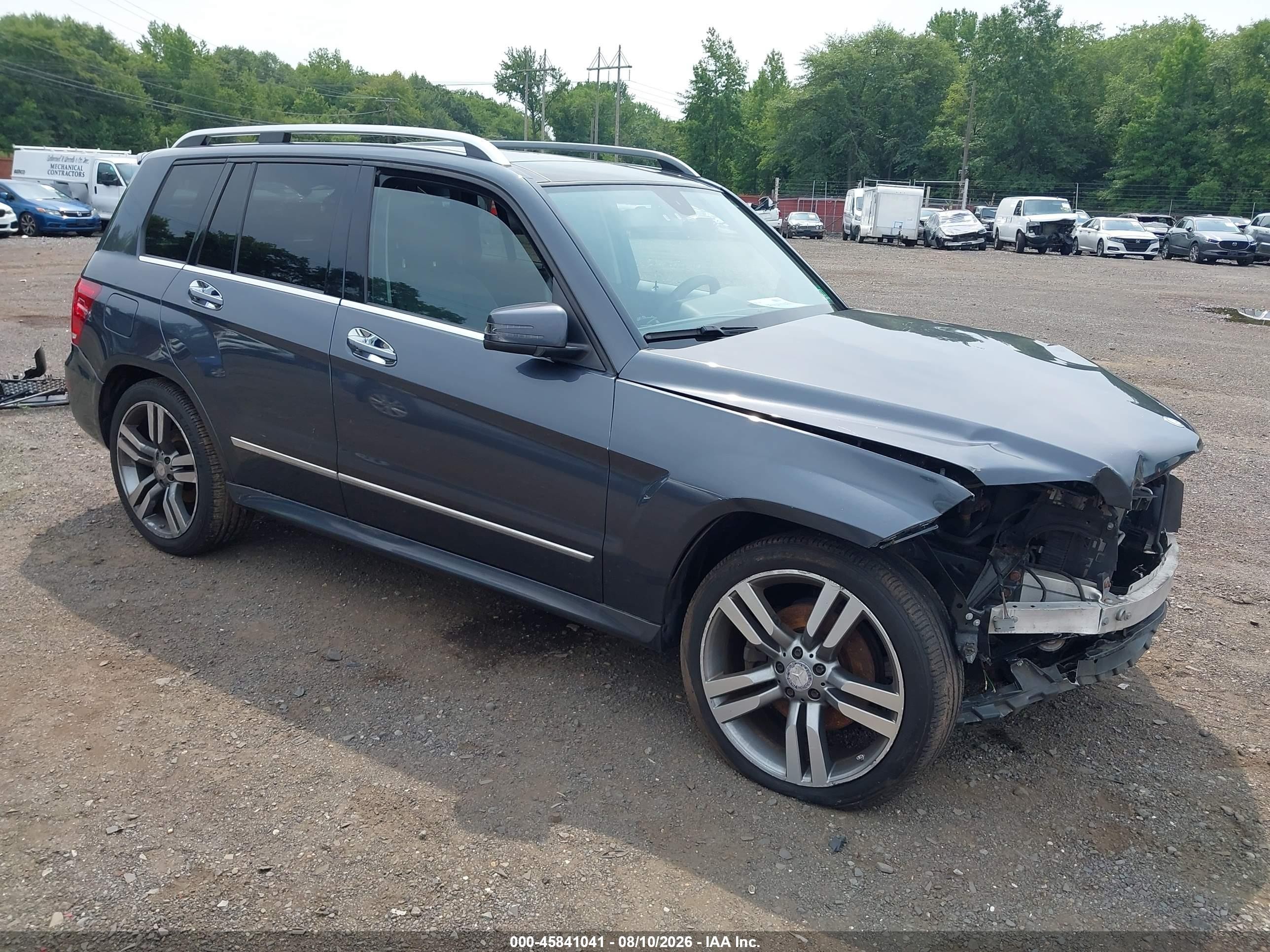 2014 Mercedes-benz Glk 350 4matic Gray vin: WDCGG8JB2EG331213