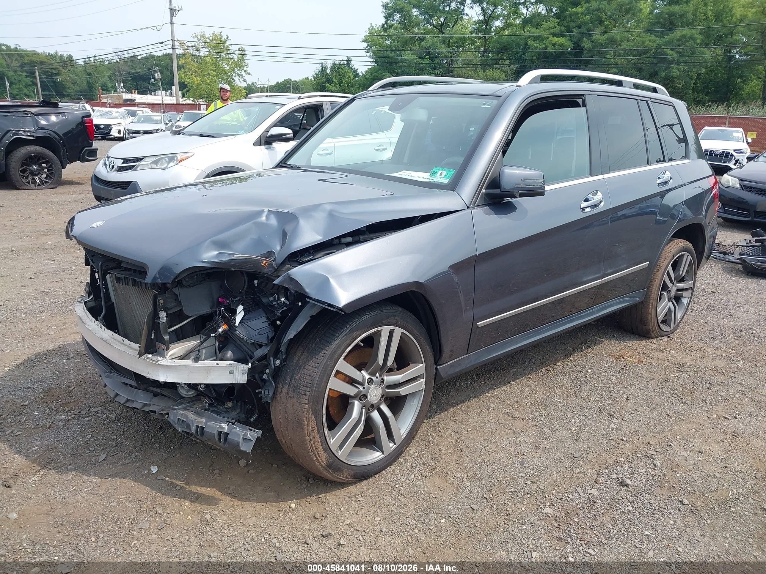 2014 Mercedes-benz Glk 350 4matic Серый vin: WDCGG8JB2EG331213