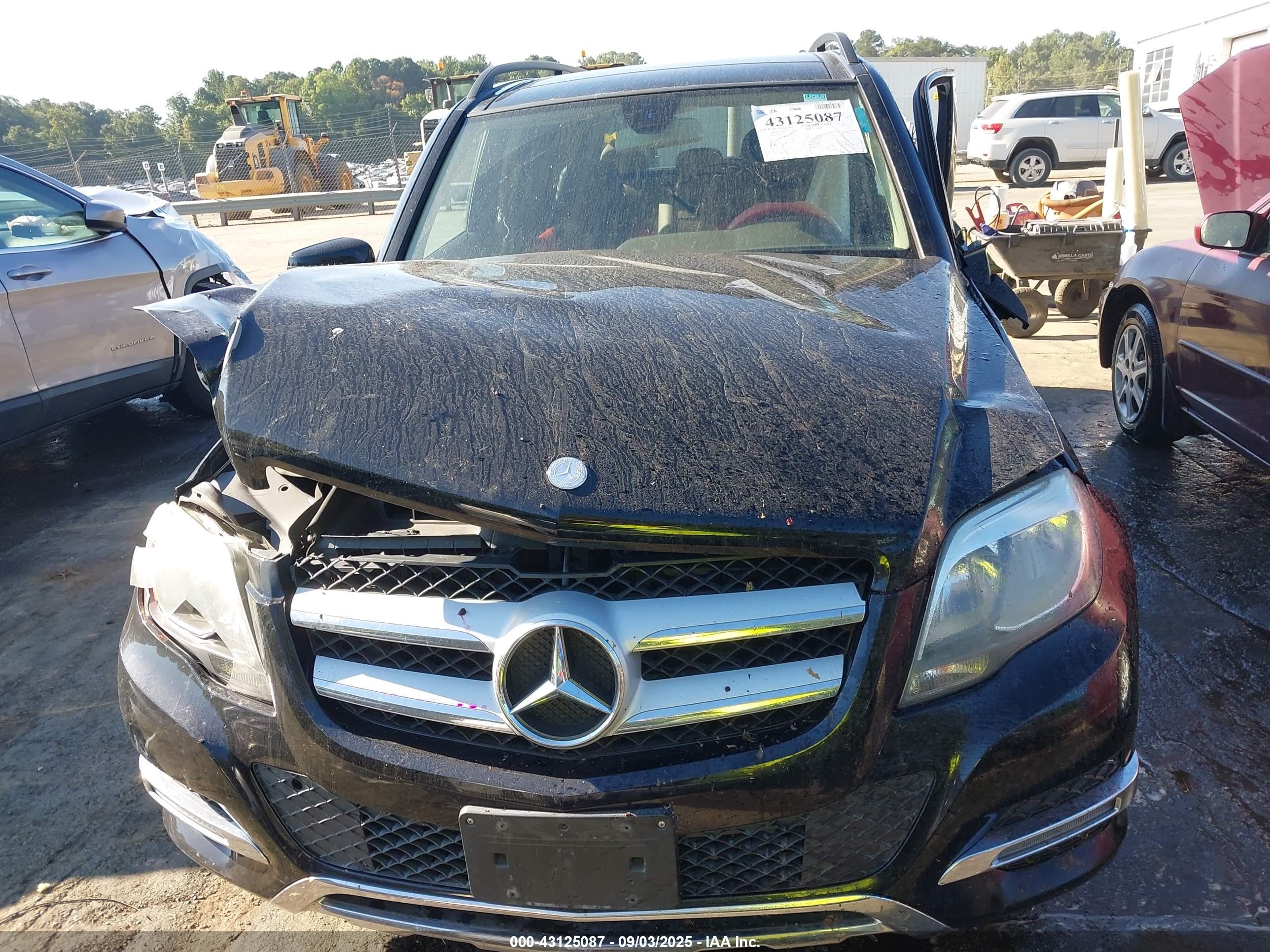 2015 Mercedes-benz Glk 350 4matic Black vin: WDCGG8JB2FG341032