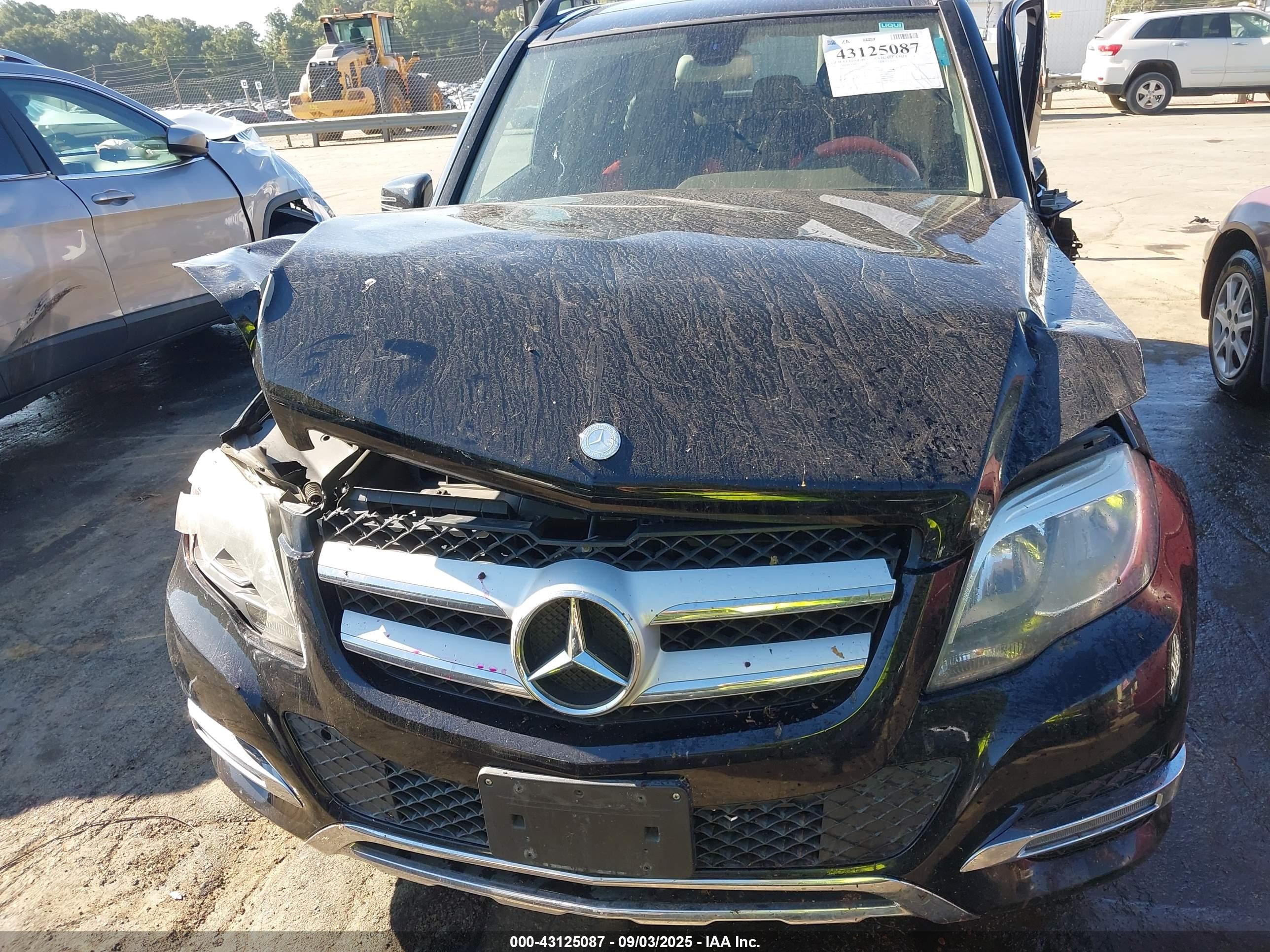 2015 Mercedes-benz Glk 350 4matic Black vin: WDCGG8JB2FG341032