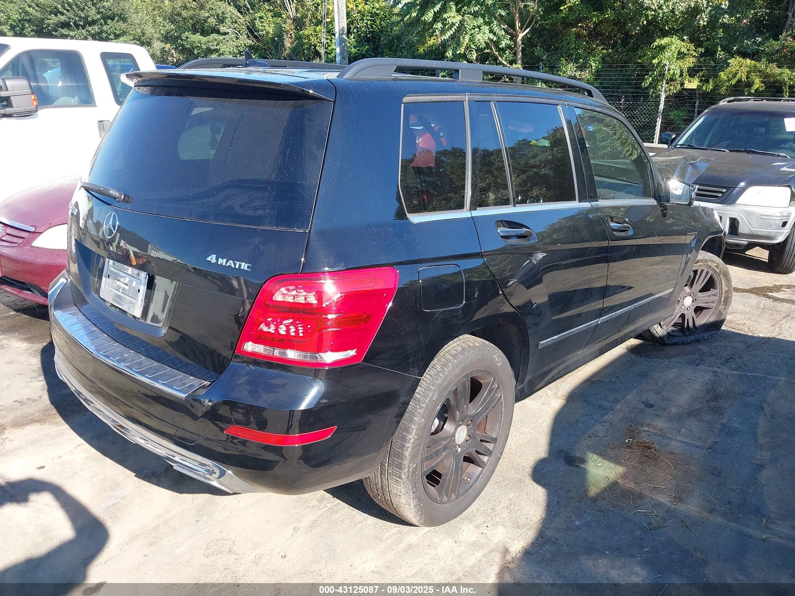 2015 Mercedes-benz Glk 350 4matic Black vin: WDCGG8JB2FG341032