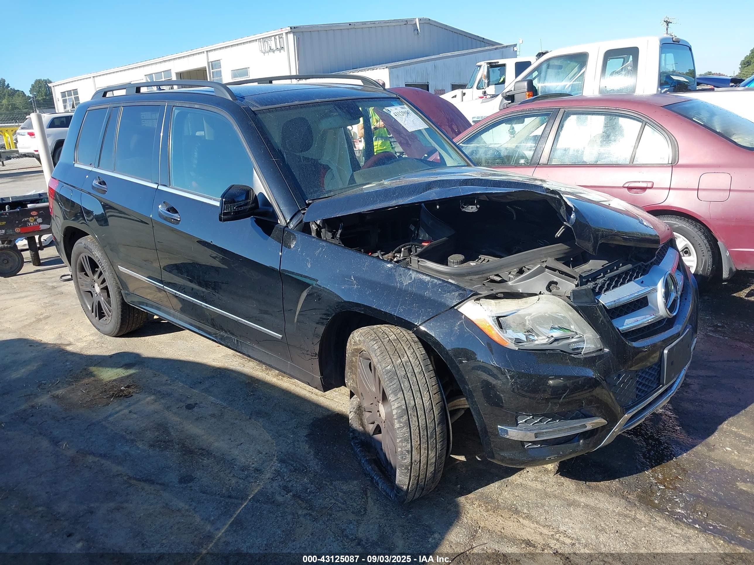 2015 Mercedes-benz Glk 350 4matic Black vin: WDCGG8JB2FG341032