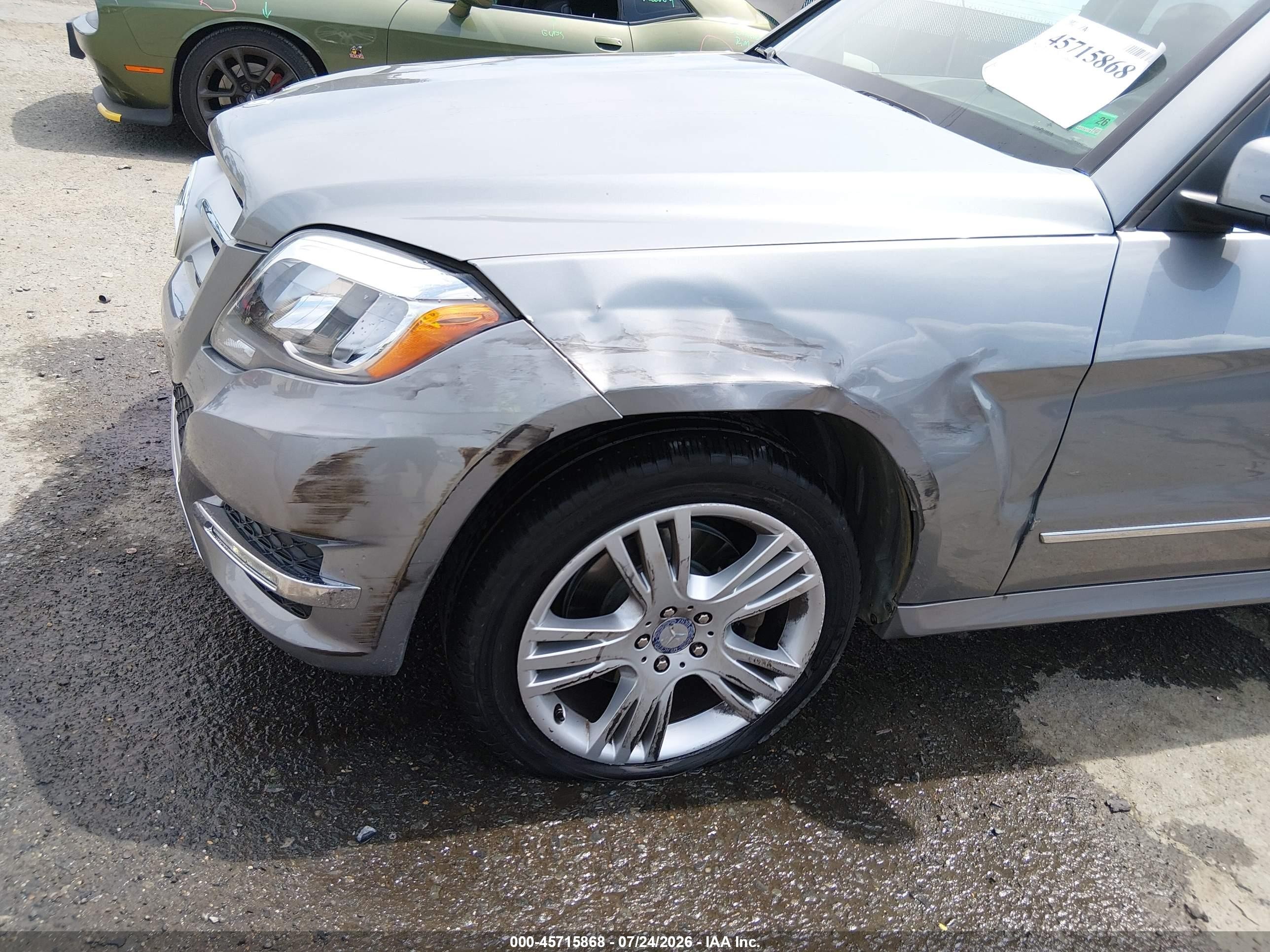2015 Mercedes-benz Glk 350 4matic Gray vin: WDCGG8JB2FG351494
