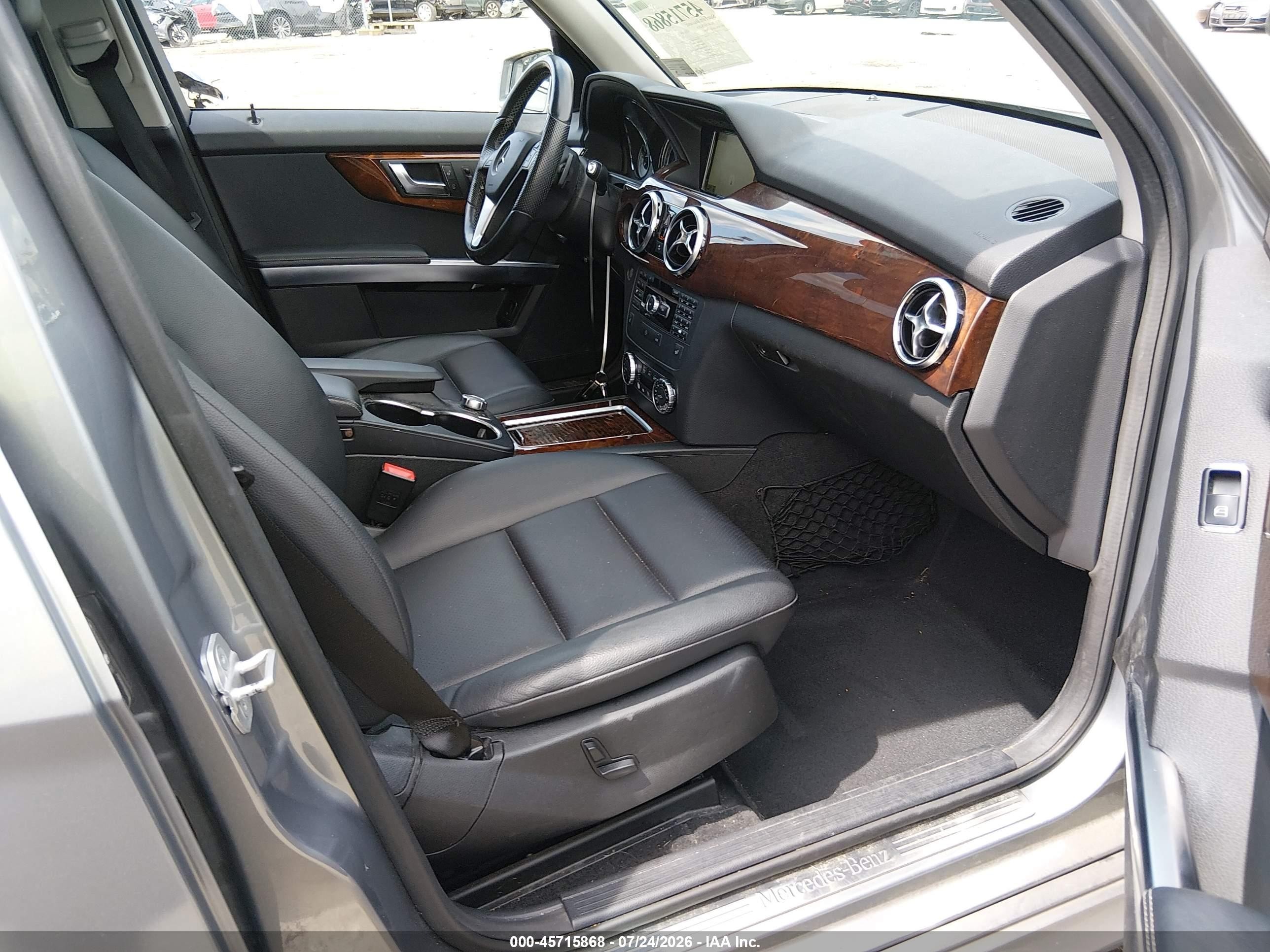 2015 Mercedes-benz Glk 350 4matic Gray vin: WDCGG8JB2FG351494