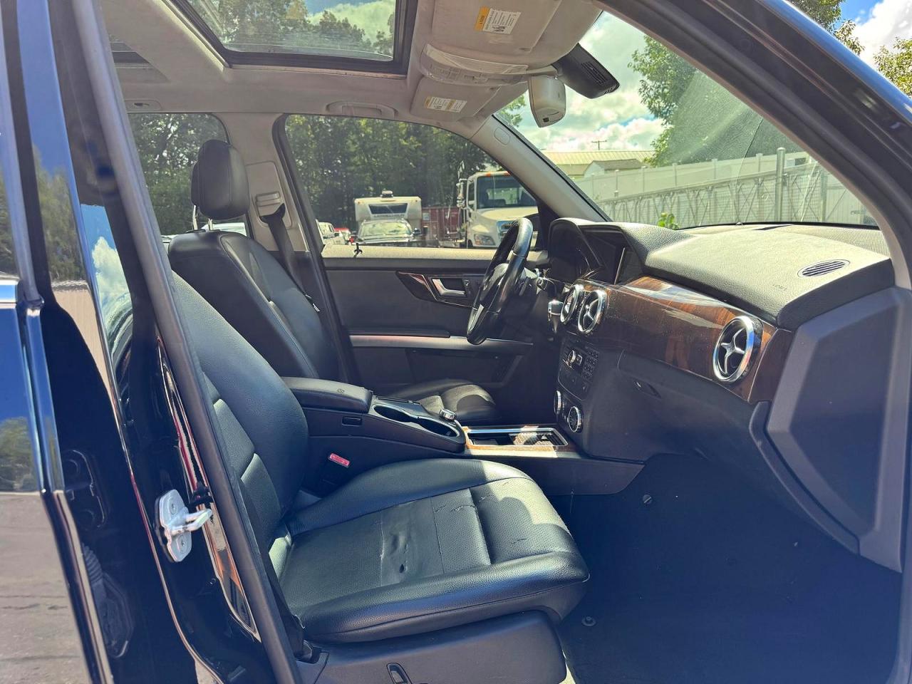 2015 Mercedes-benz Glk 350 4matic Black vin: WDCGG8JB2FG354640