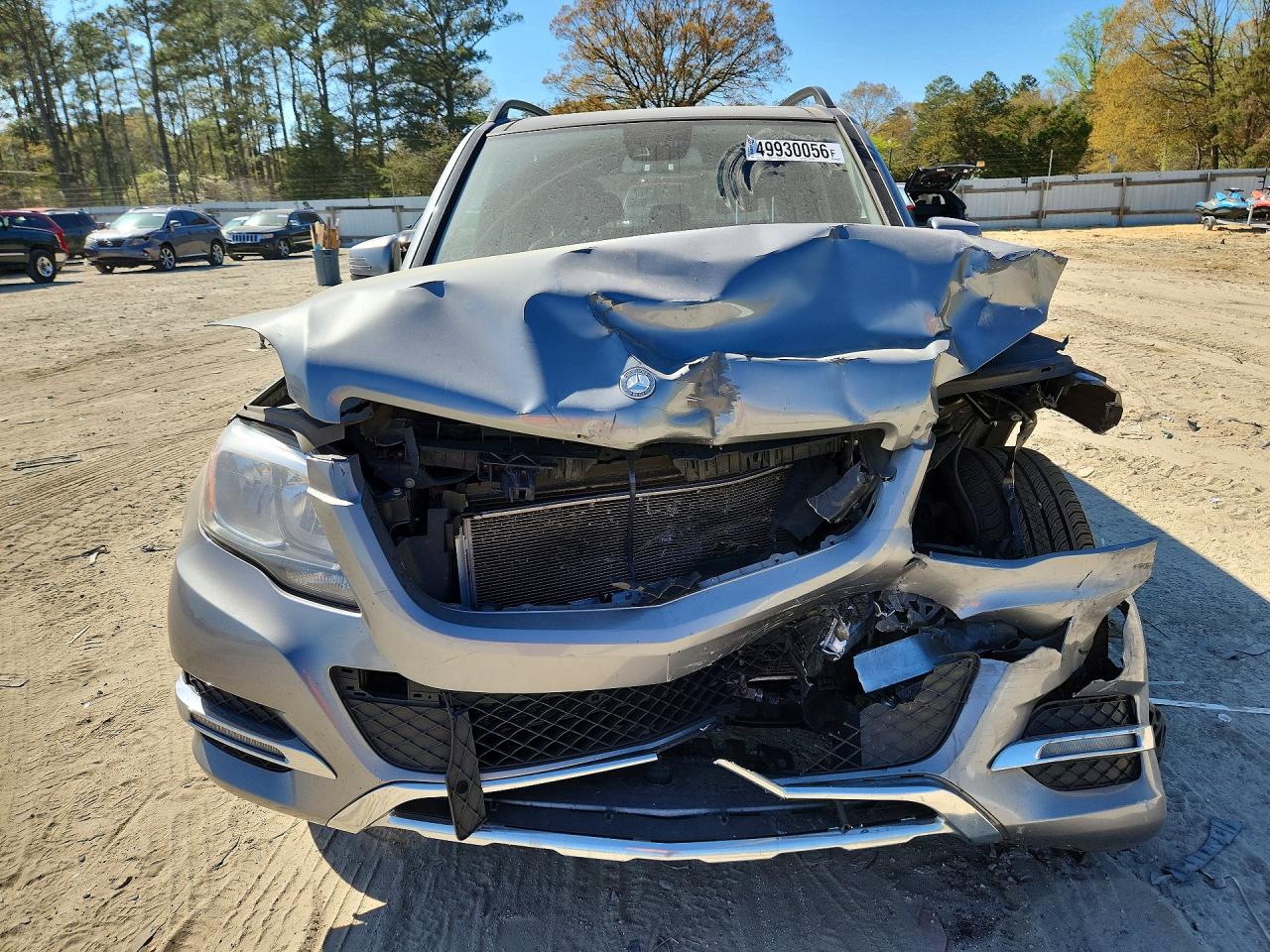 2015 Mercedes-benz Glk 350 4matic Silver vin: WDCGG8JB2FG365573