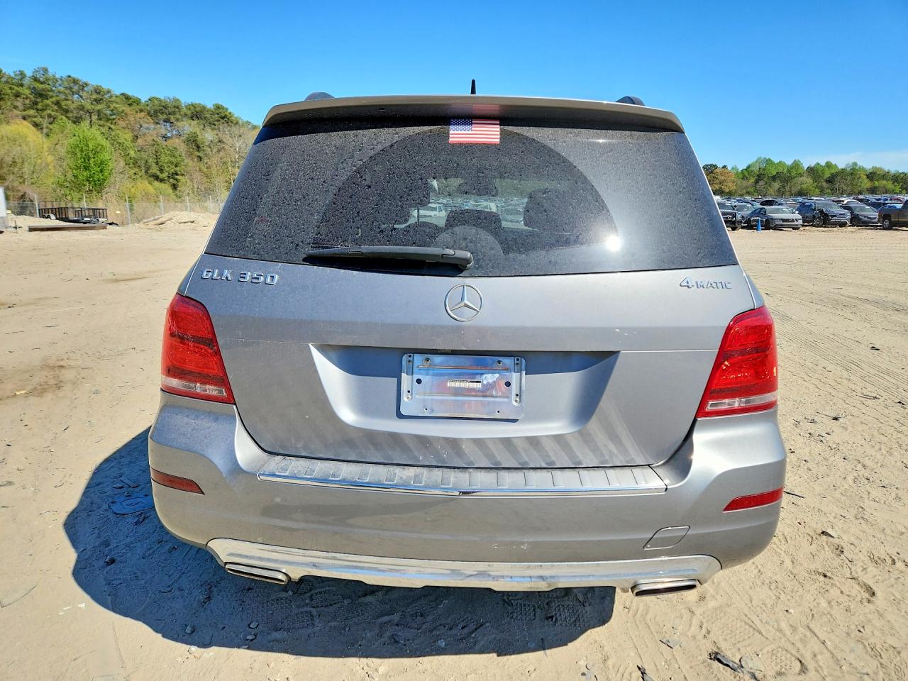 2015 Mercedes-benz Glk 350 4matic Silver vin: WDCGG8JB2FG365573