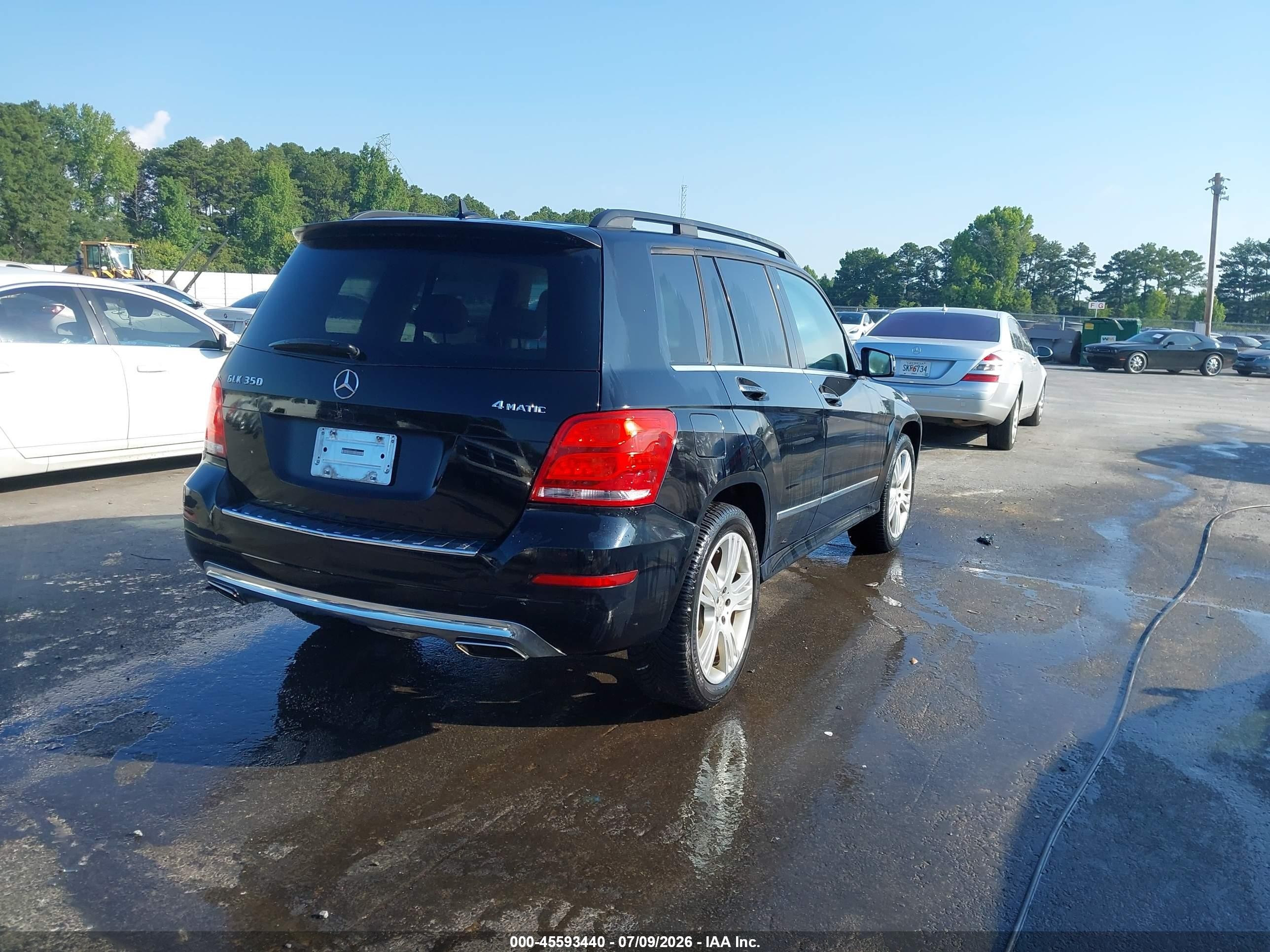 2013 Mercedes-benz Glk 350 4matic Black vin: WDCGG8JB3DG012644