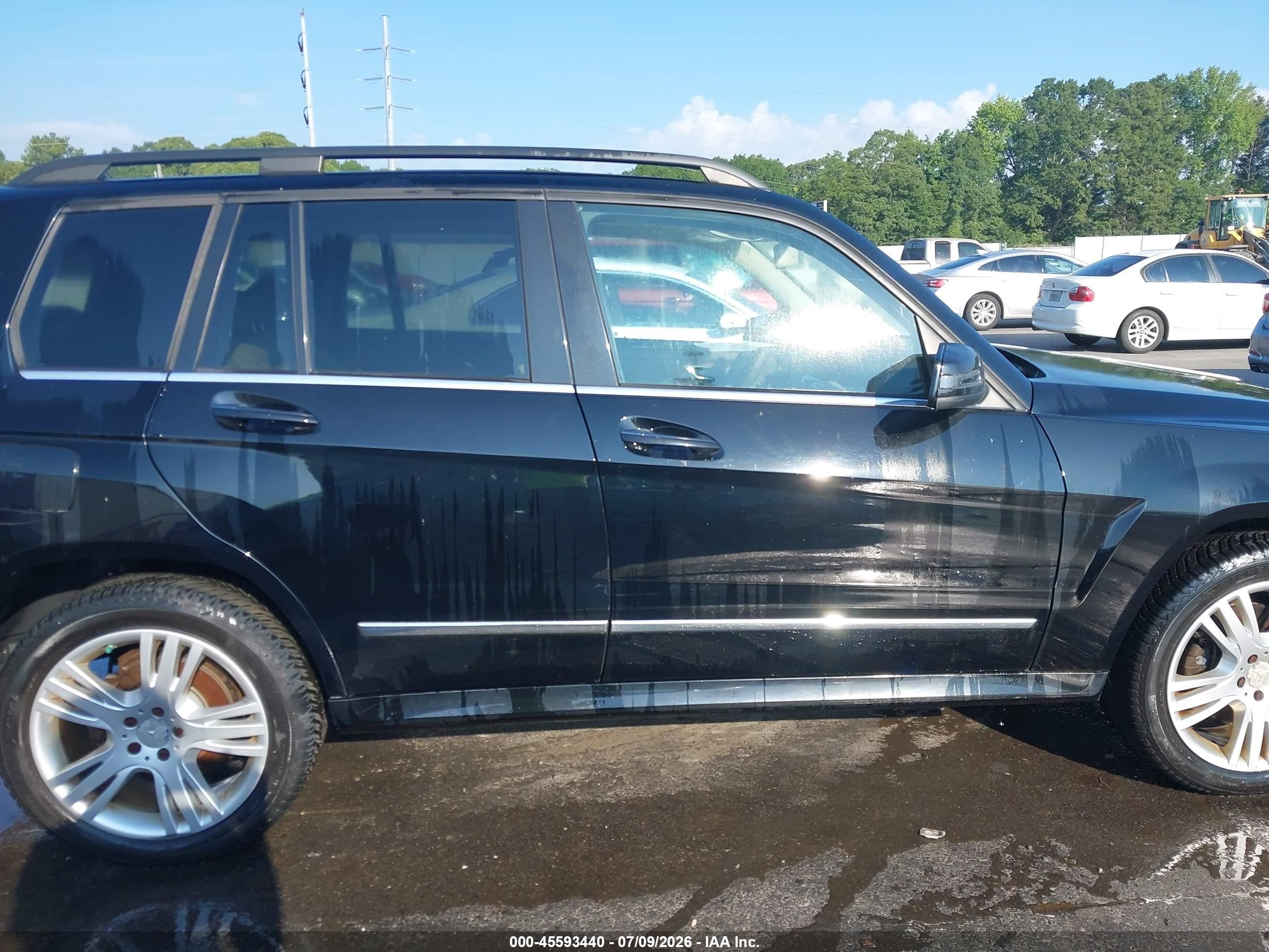 2013 Mercedes-benz Glk 350 4matic Black vin: WDCGG8JB3DG012644