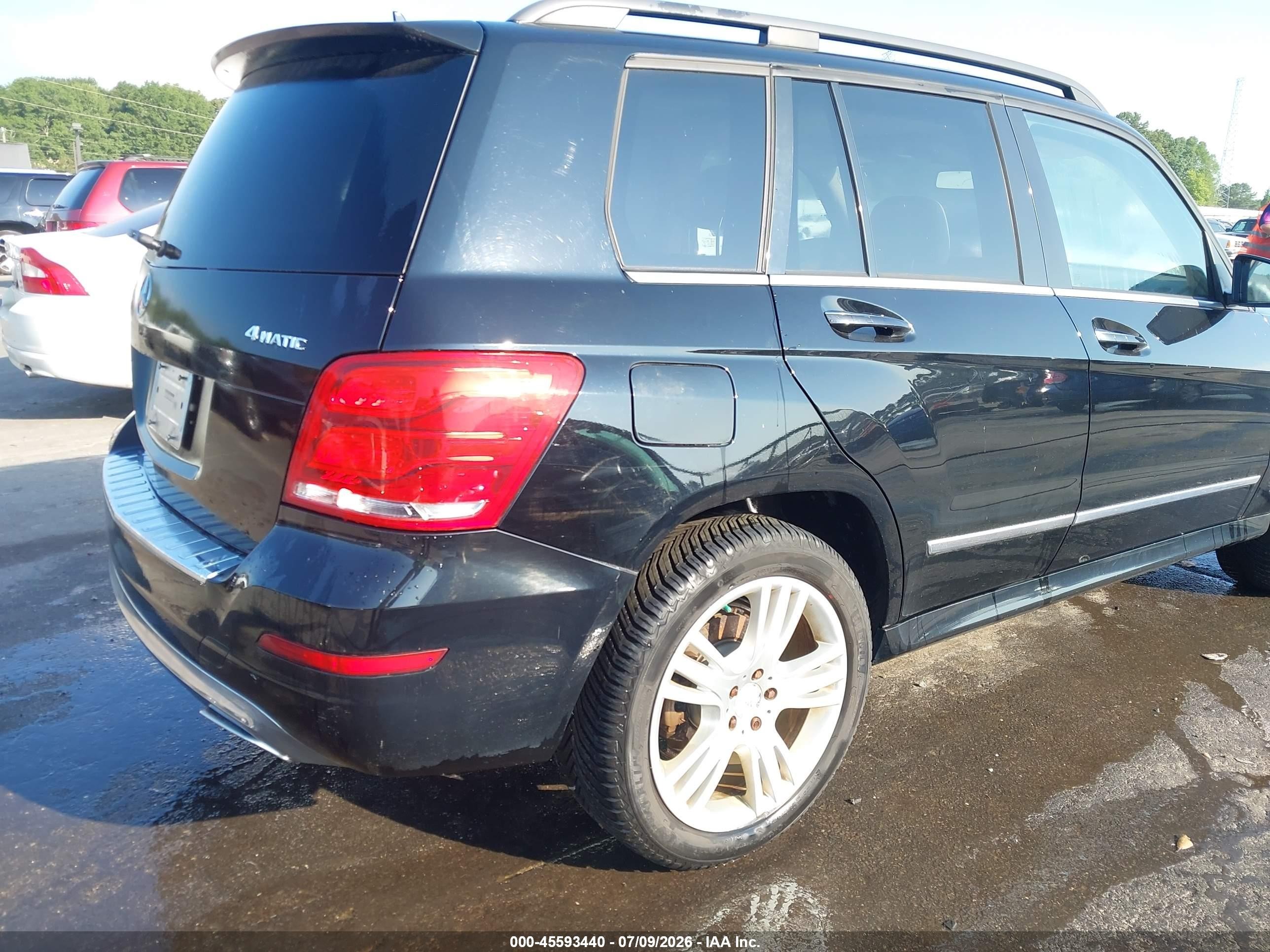 2013 Mercedes-benz Glk 350 4matic Black vin: WDCGG8JB3DG012644